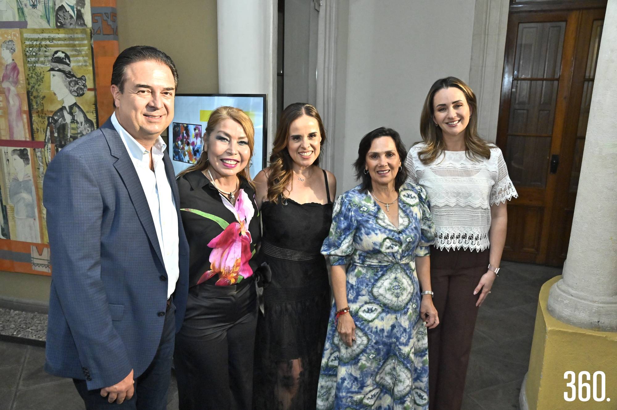 $!Jaime Bueno, Diana Patricia González, Sandra Cepeda, Liliana Salinas y Luly López.