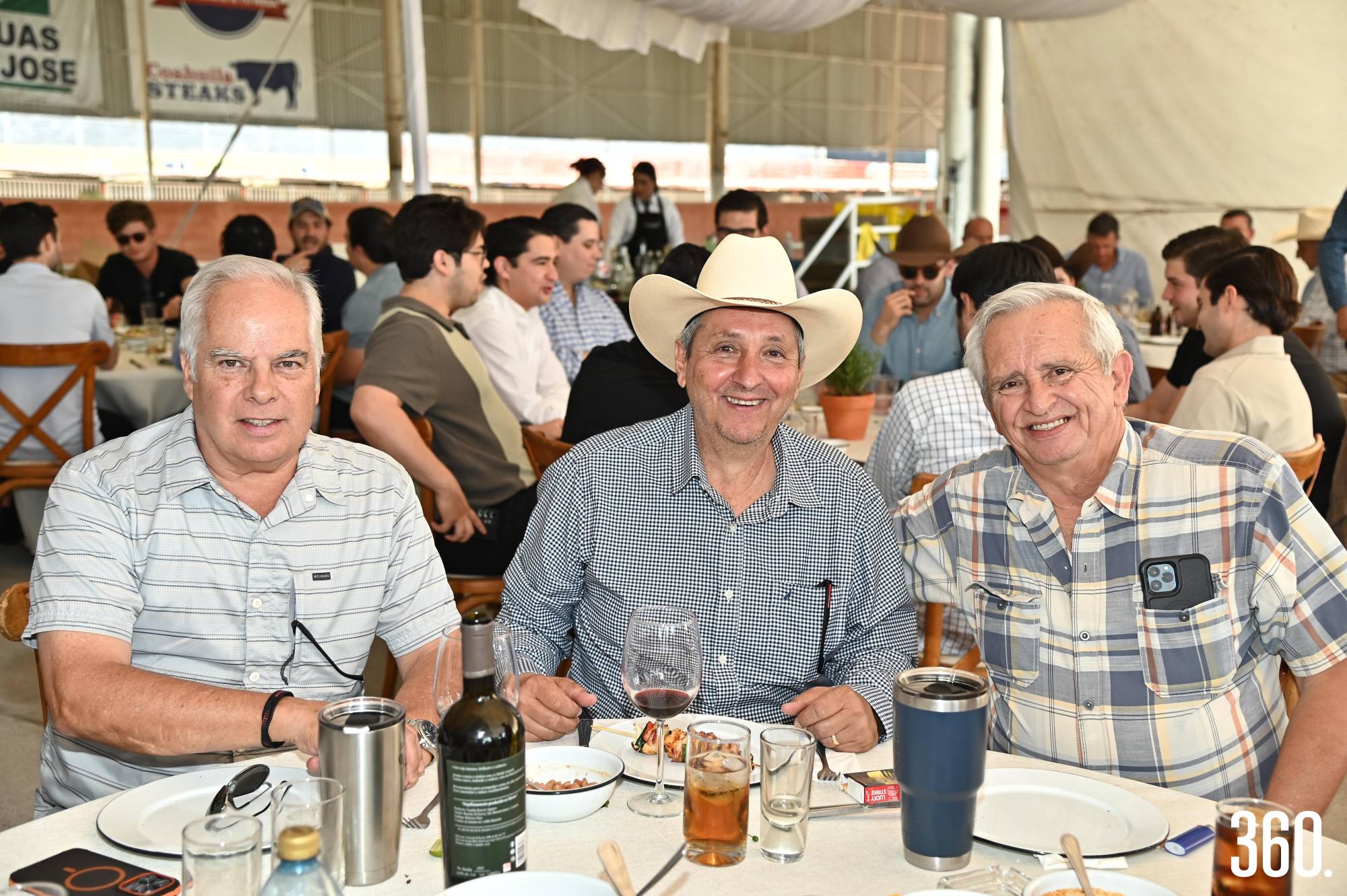 $!Javier Recio, Eduardo Villarreal y Armando Elizondo.
