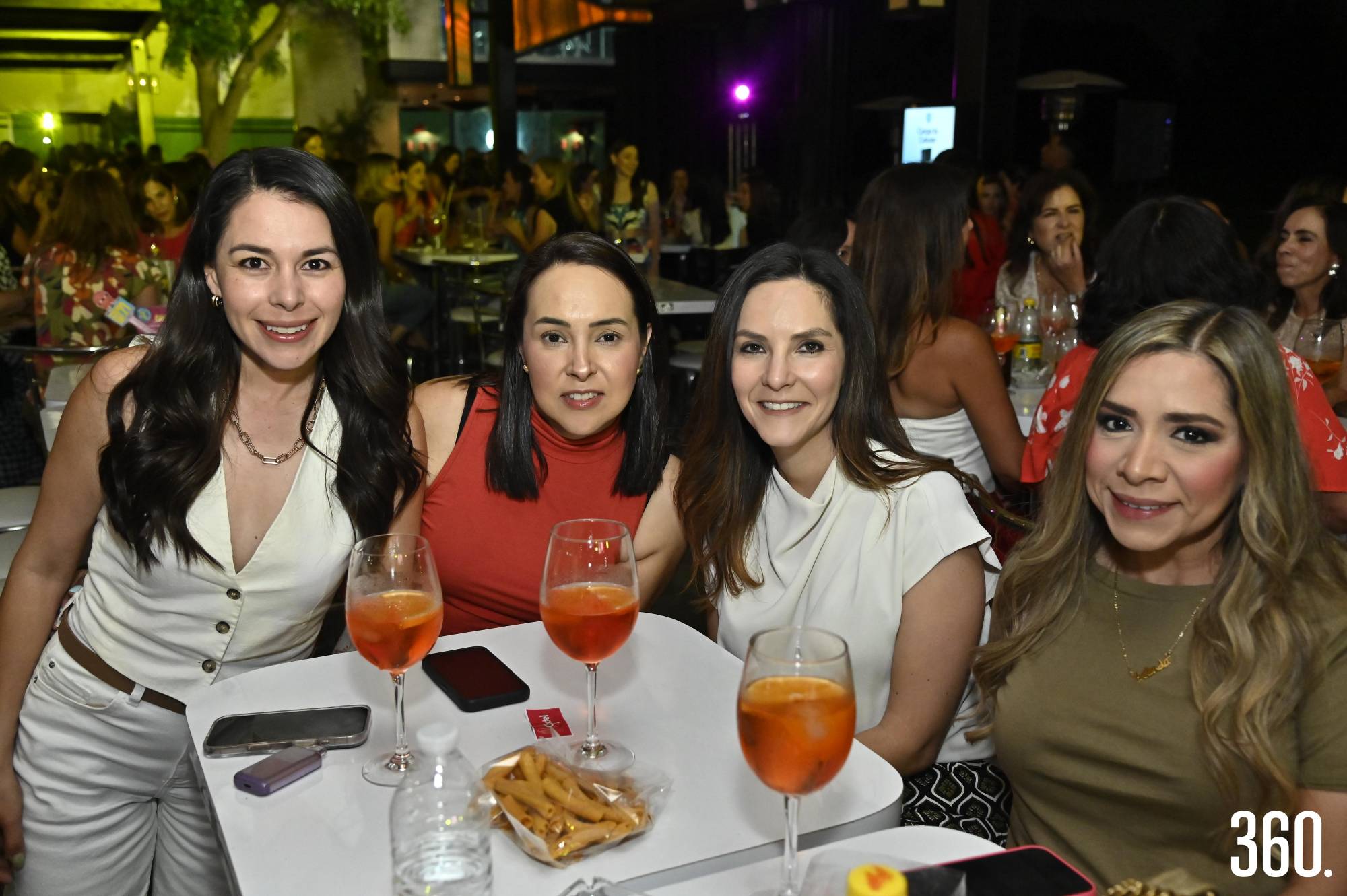$!Daniela González, Enif Flores, Ale Gloria e Iris Sánchez.