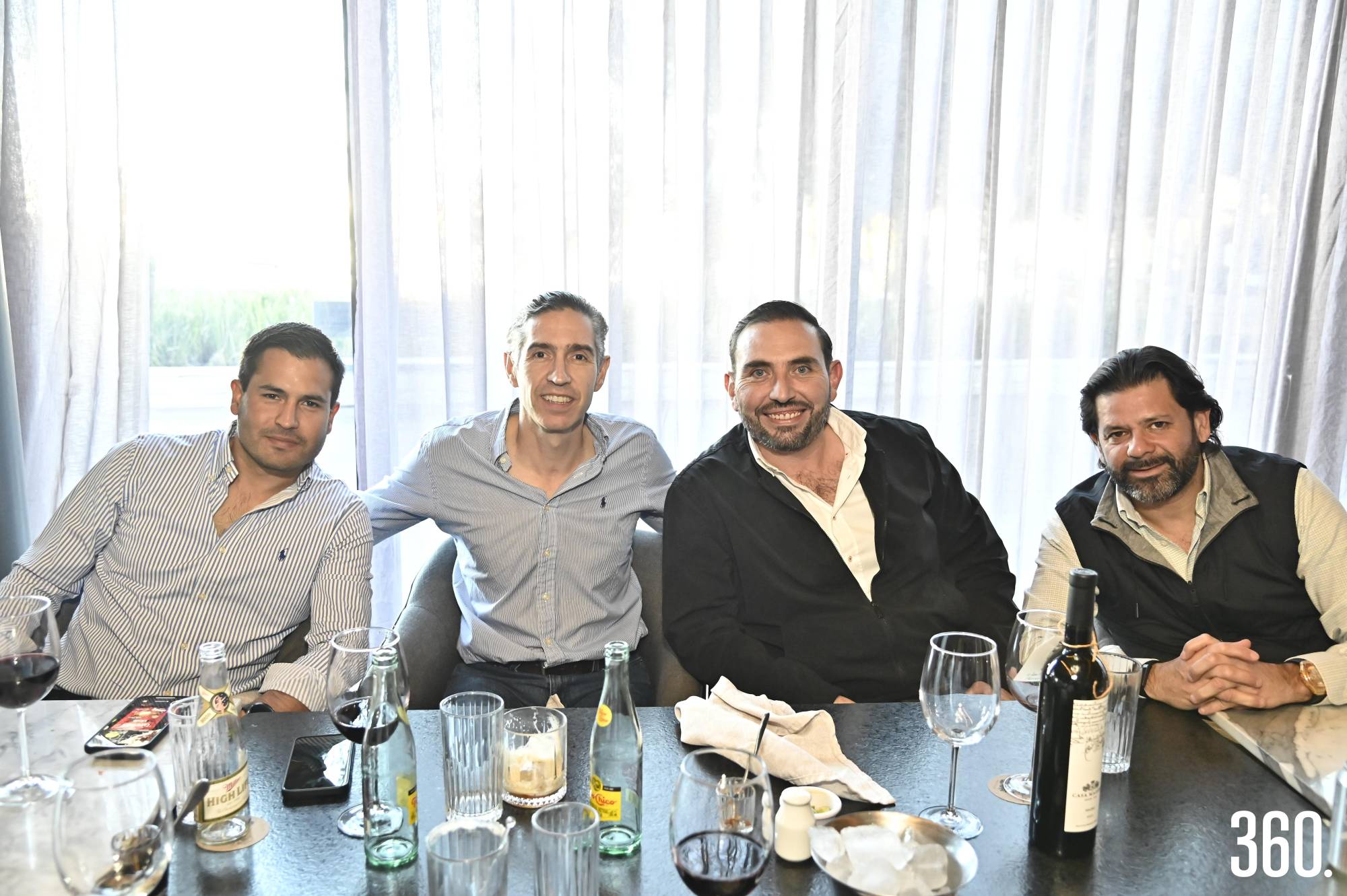 $!Carlos Áviles, Filiberto de las Fuentes, Héctor de la Fuente y Alejandro Cruz.