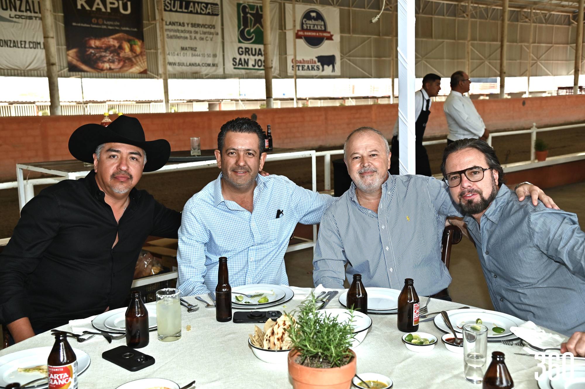 $!Héctor Contreras, José Luis Valdés, Alejandro del Bosque y Roger García.