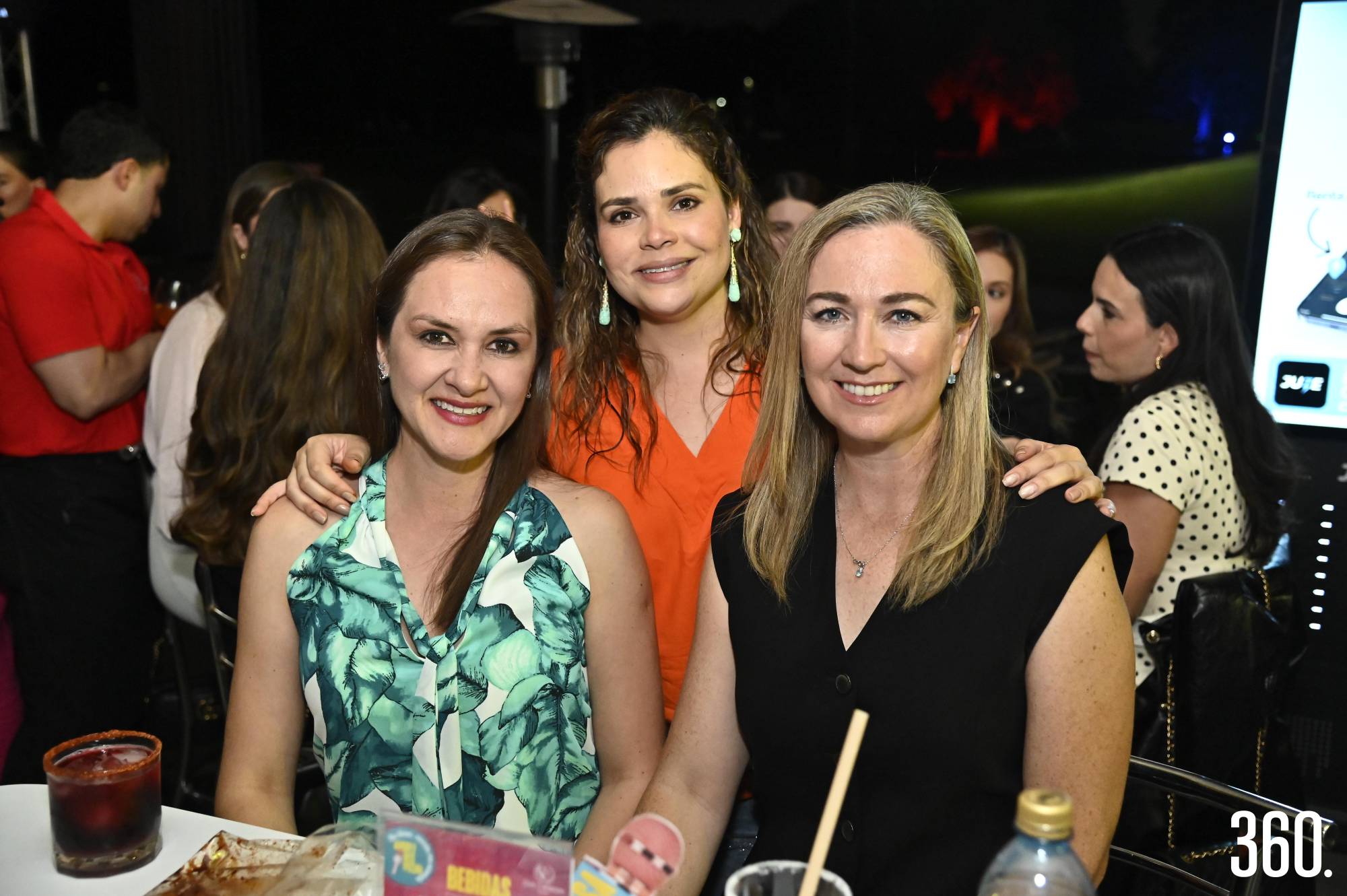 $!Claudia Agüero, Katy Díaz y Diana Aguirre.