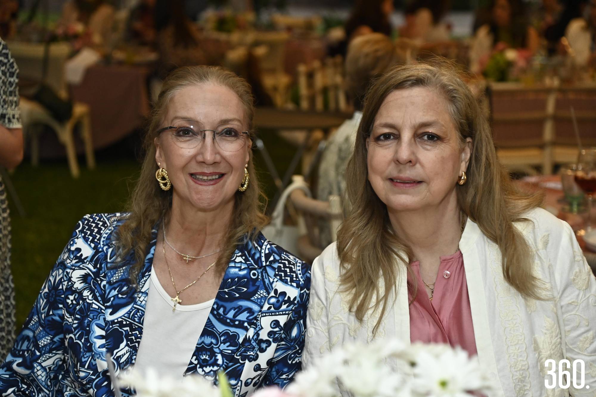 $!Diana de Zambrano e Hilda de Luna.