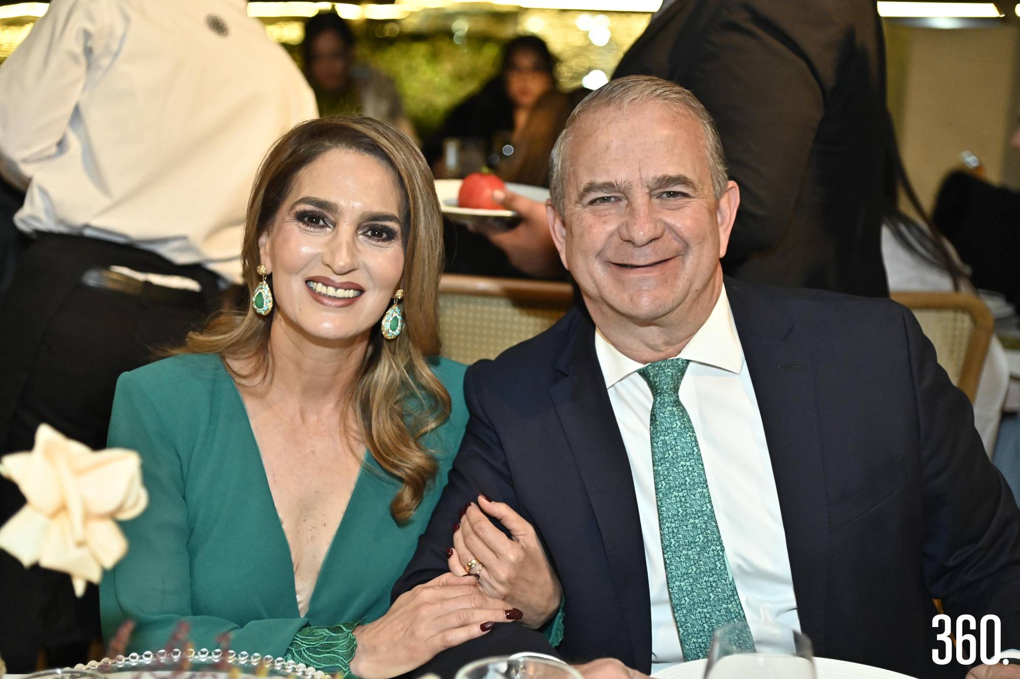 $!Carla Cueto y Francisco Saracho.