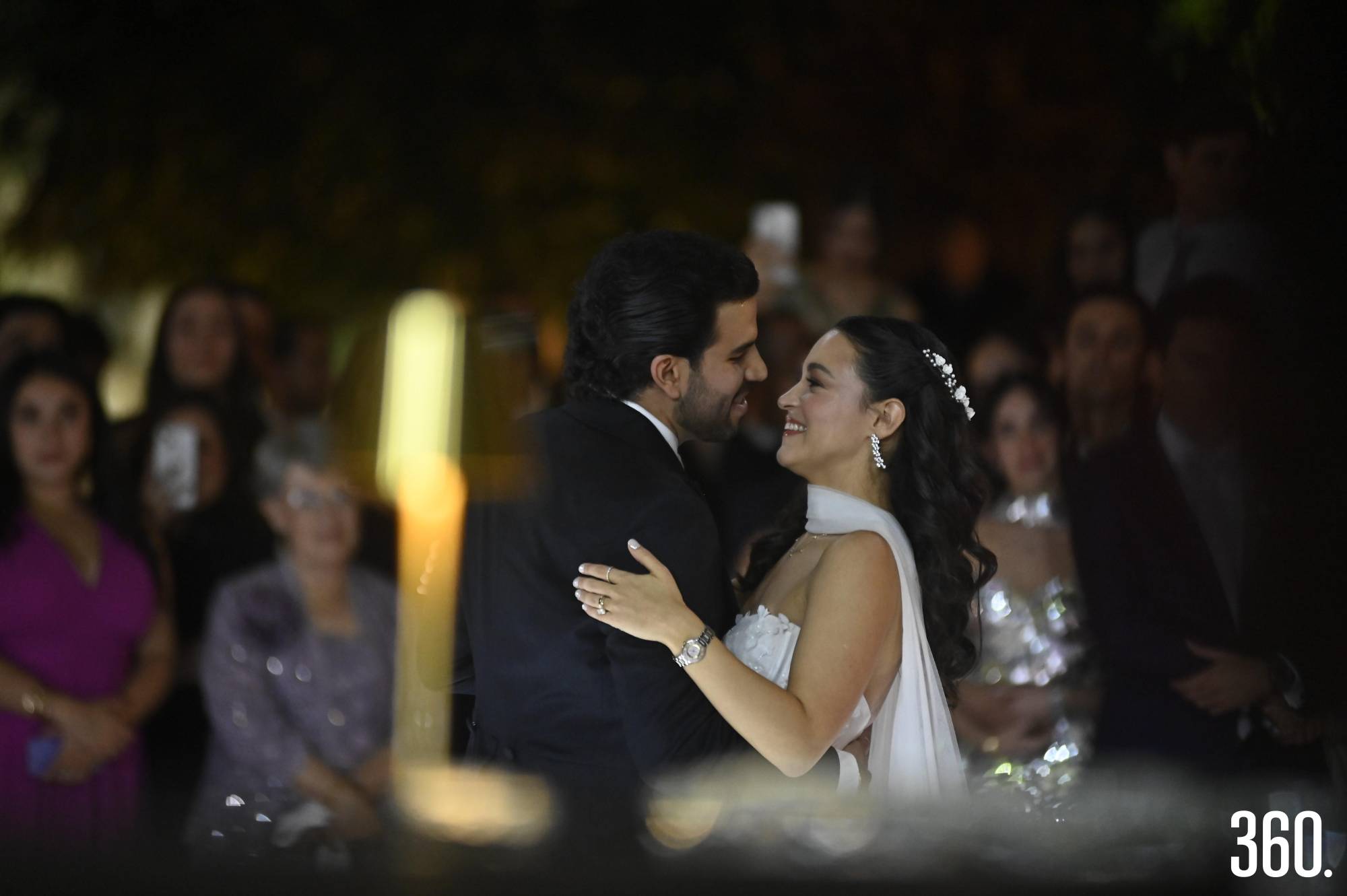 $!Juan Pablo y Ana Paula en su primer baile.