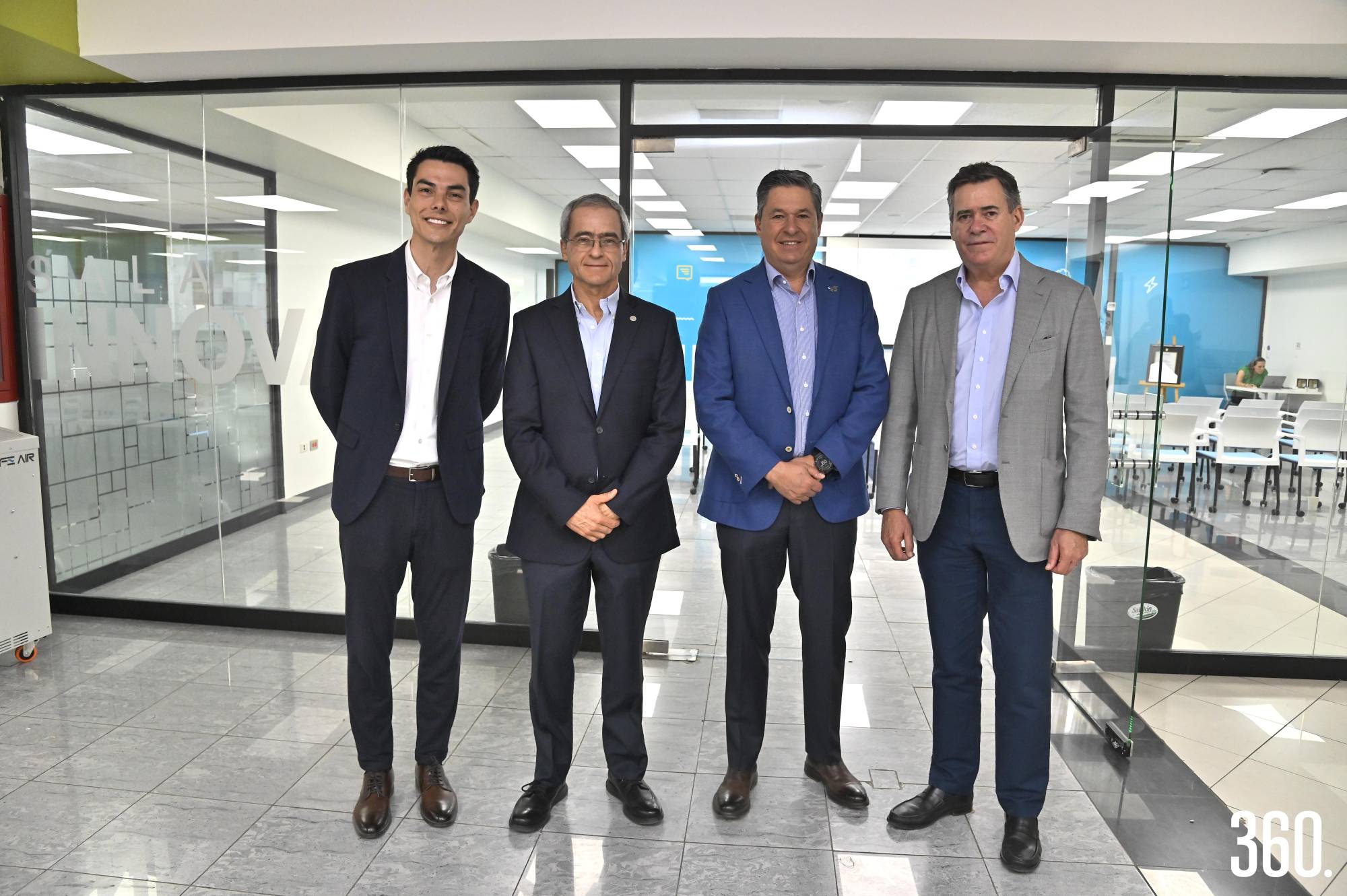 $!Adrián González, Luis Arizpe, Juan Carlos López y Ernesto López.