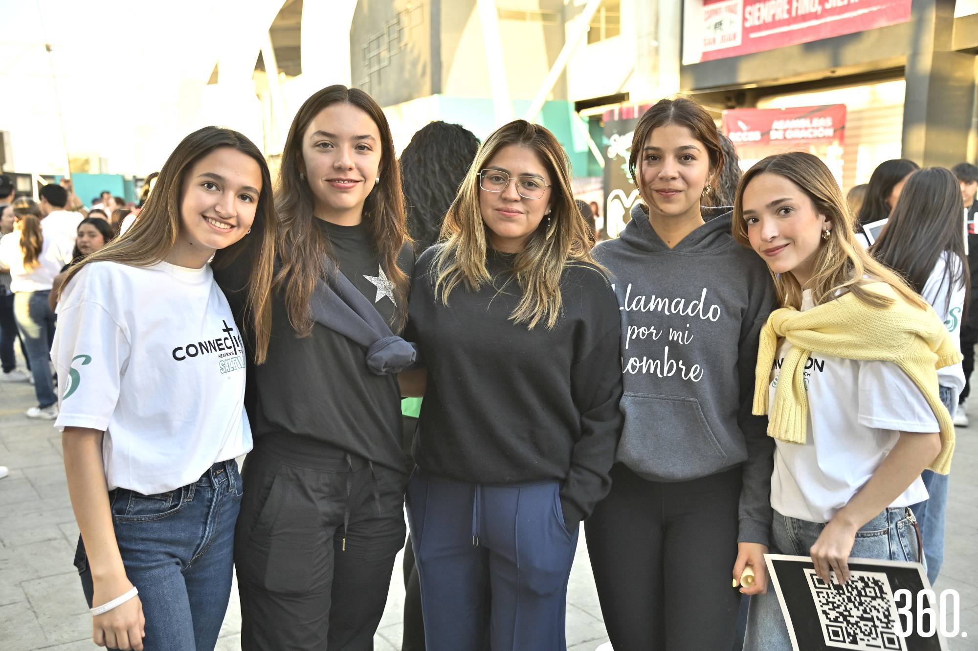$!Romina Valdés, Daniela Coss, Lidieth Salinas, Sofía Valdés y Fernanda Coss.