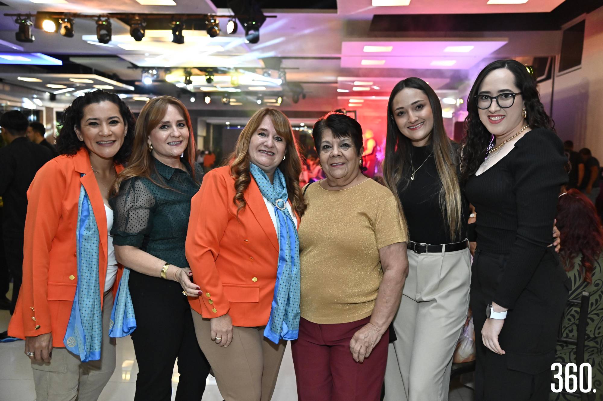 $!Coco de Hoyos, Laila Villaseñor, Aida Villaseñor, Aida Ruiz, Jessica Carbajal y Laila Rosas.