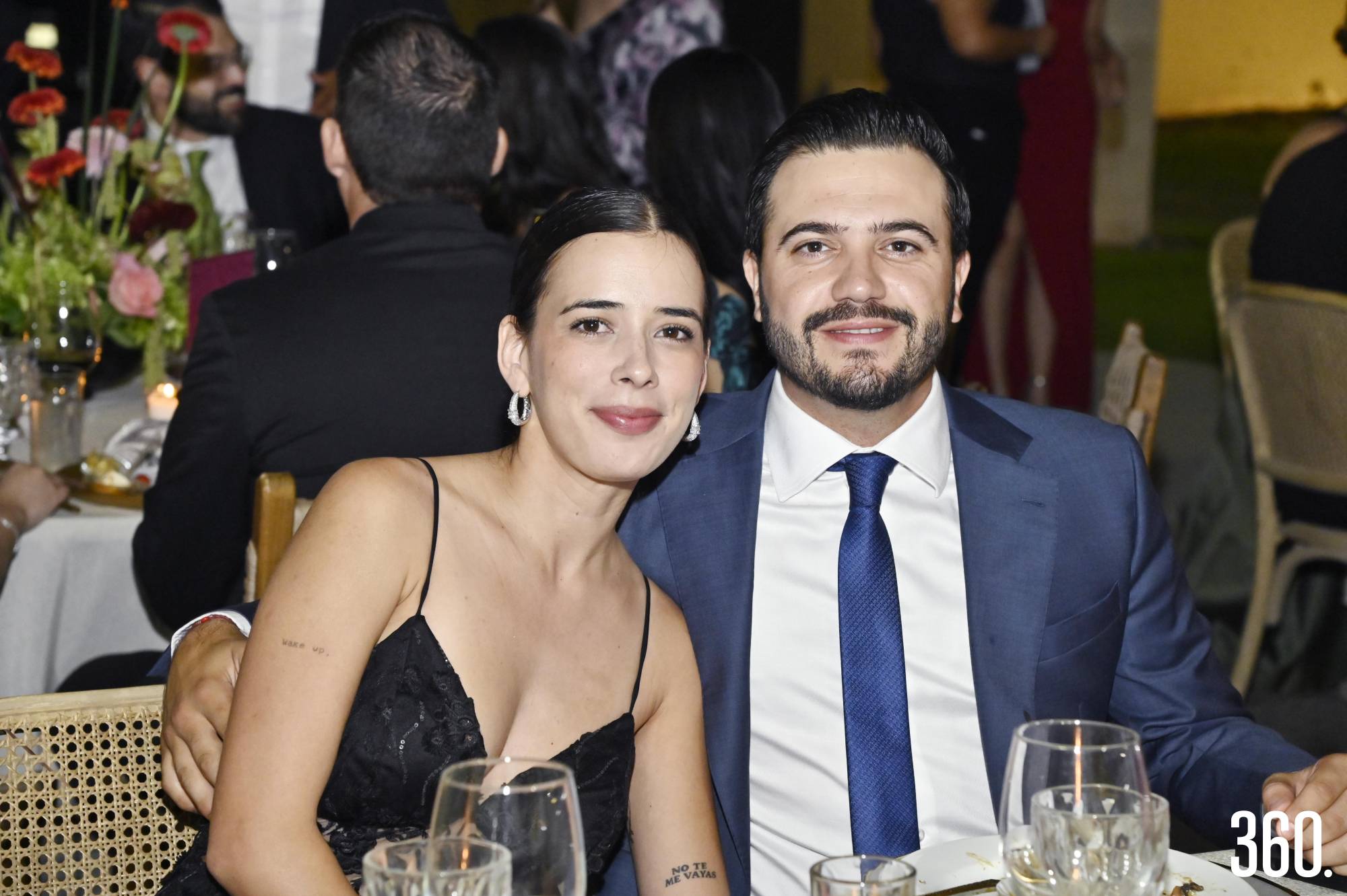 $!Mariana Rodríguez y Ricardo Peart.