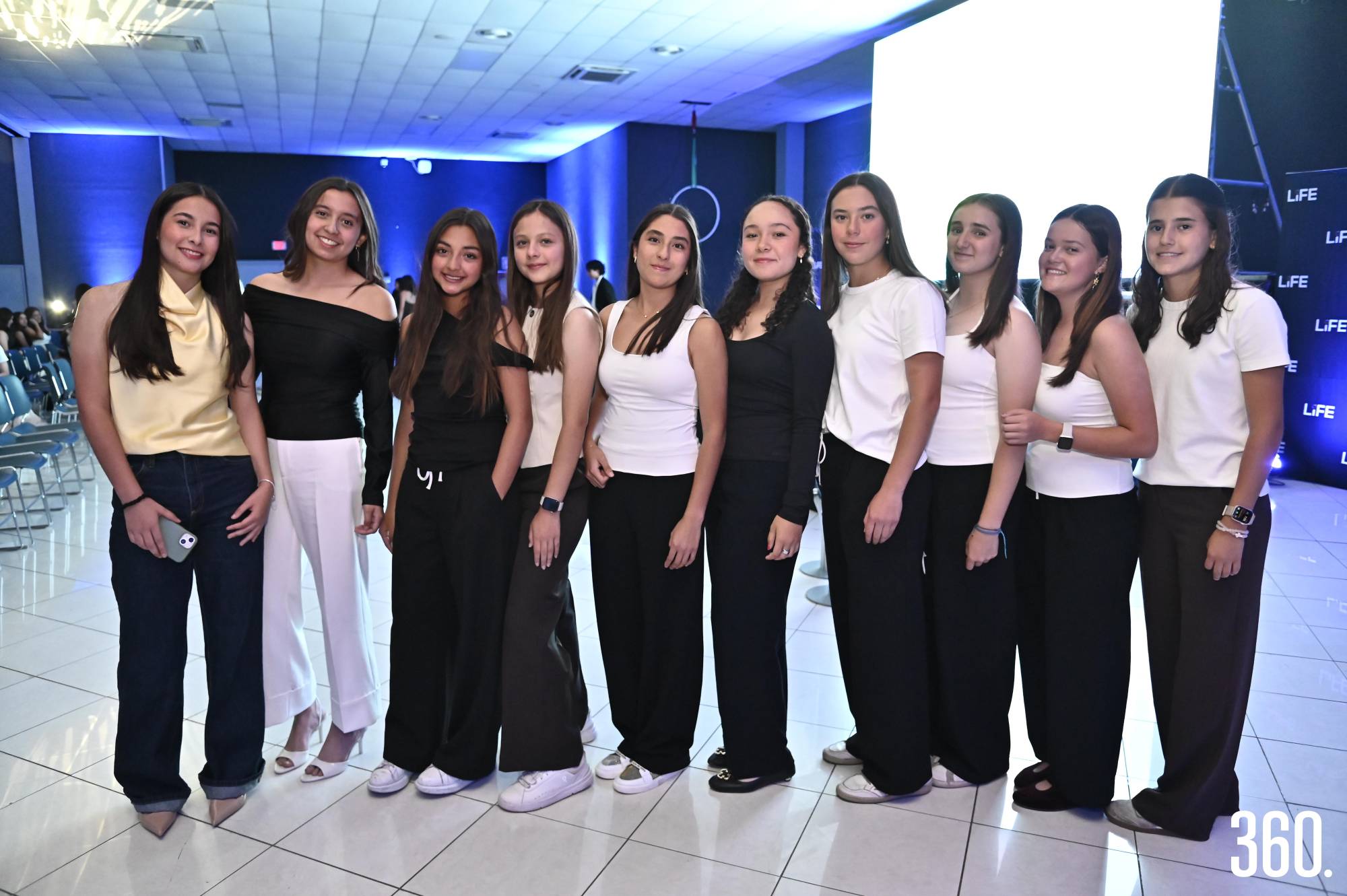 $!Sofía Fuentes, Sofía Nava, Evelyn Gómez, Danna Gallegos, Isabela Valdés, Renata del Rosal, Andrea Coss, Luz Alicia Ramírez, Roberta González y Eugenia Nieto.