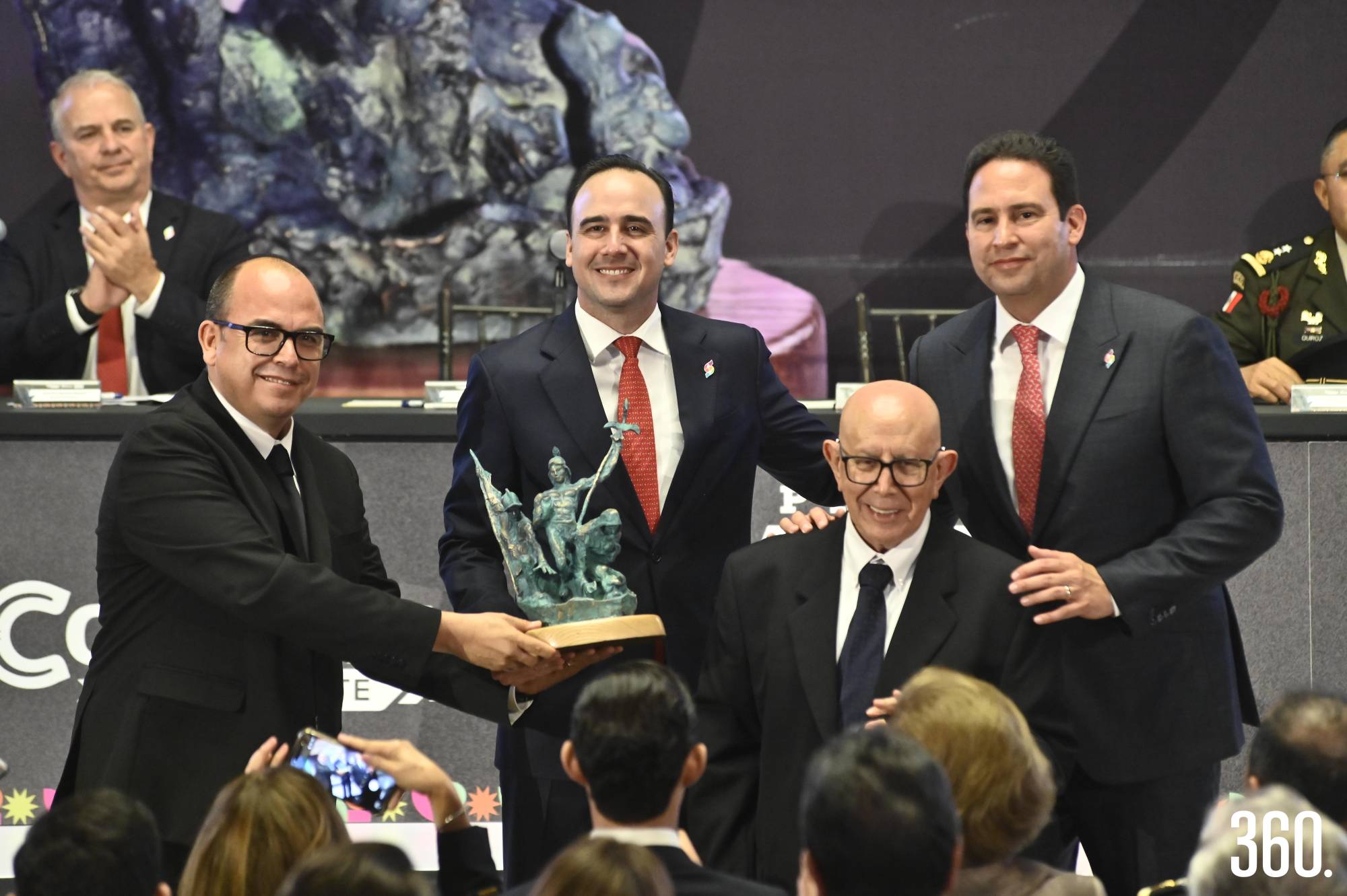 $!Luis Fernando Morales, Manolo Jiménez, Manuel Rodolfo Escobedo y Javier Díaz.