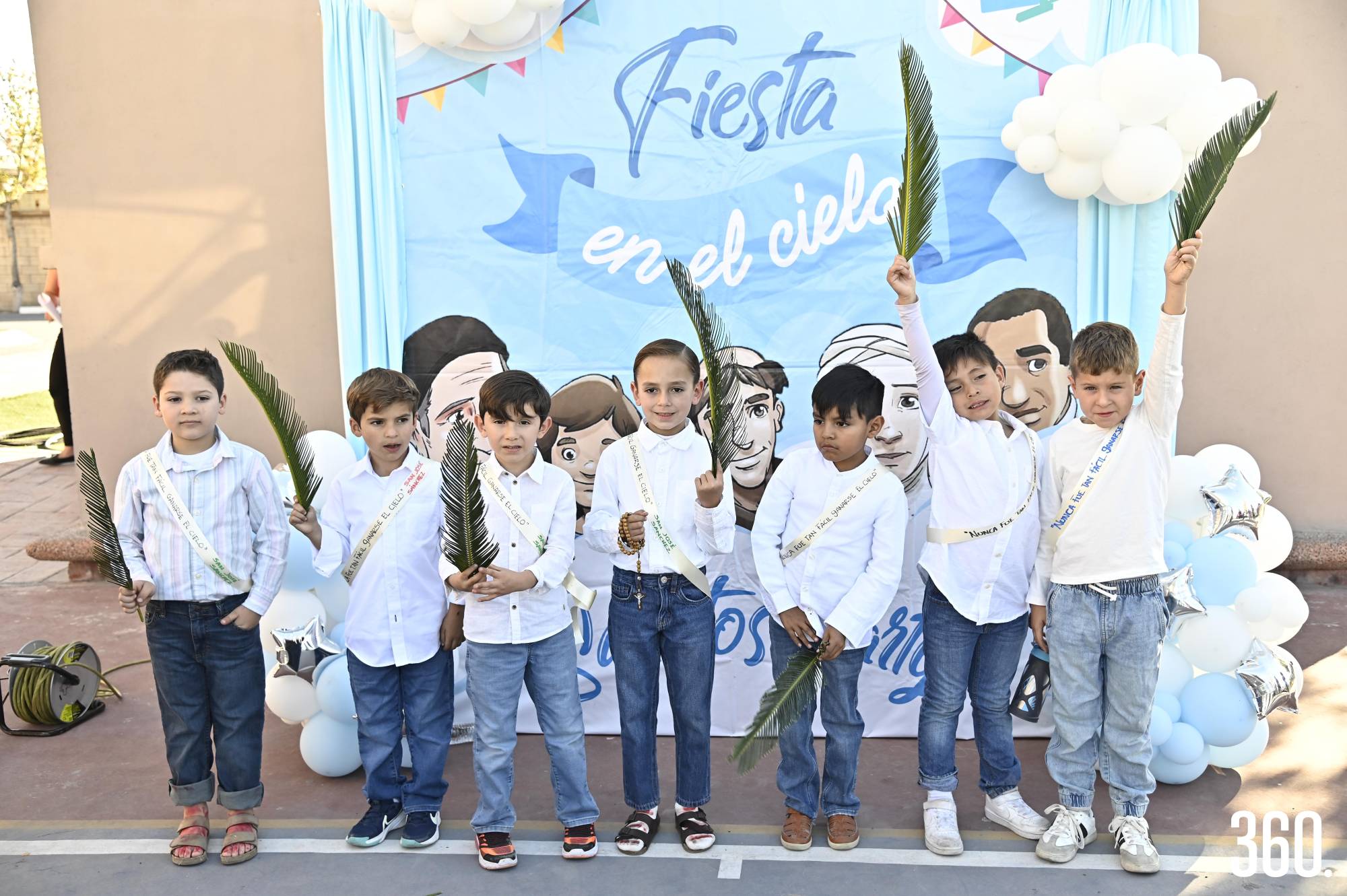 $!Primero de primaria del Cumbres personificando a José Sánchez del Río.