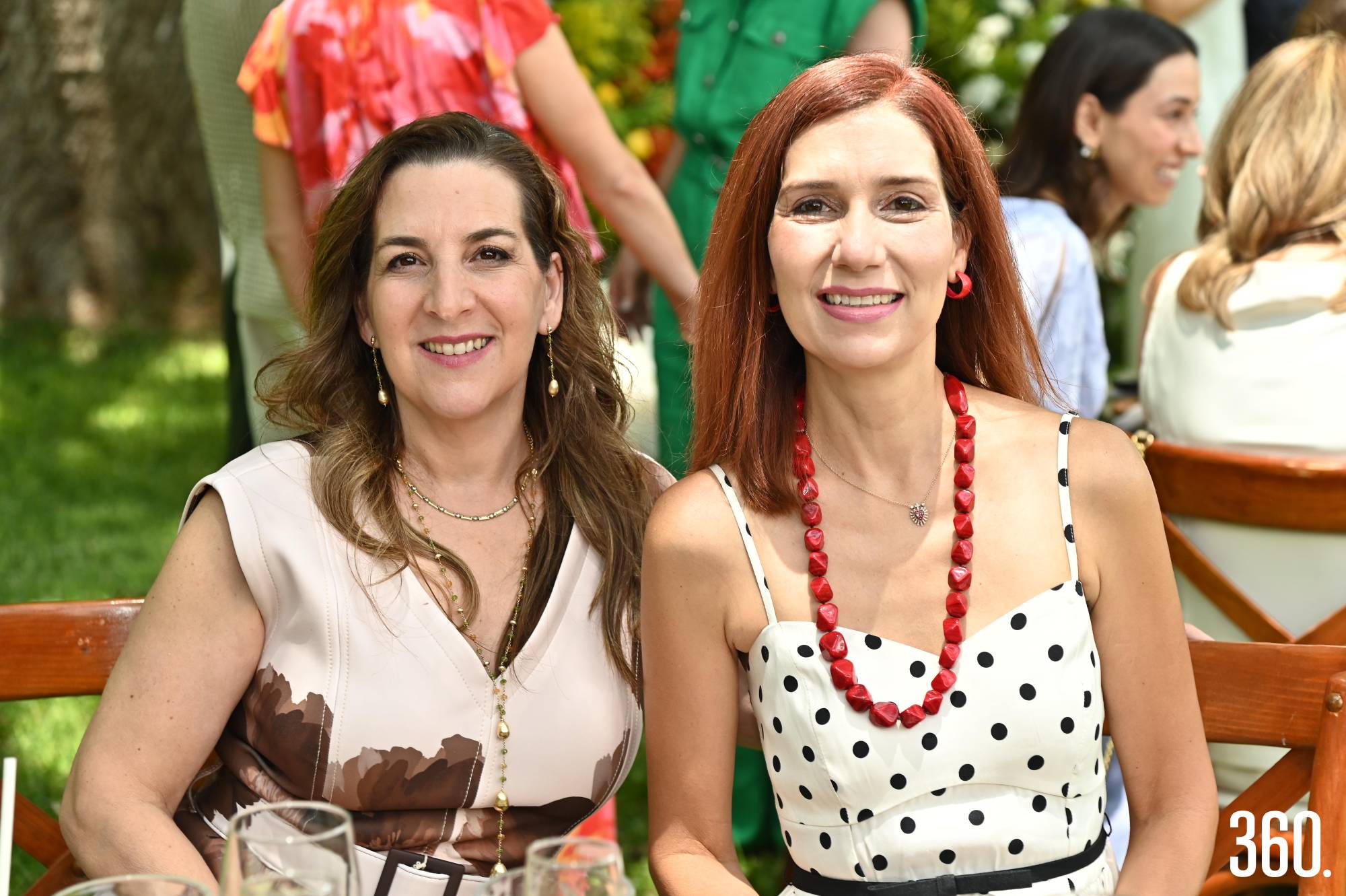 $!Cecilia Boughton de Melo y Paulina Farías.