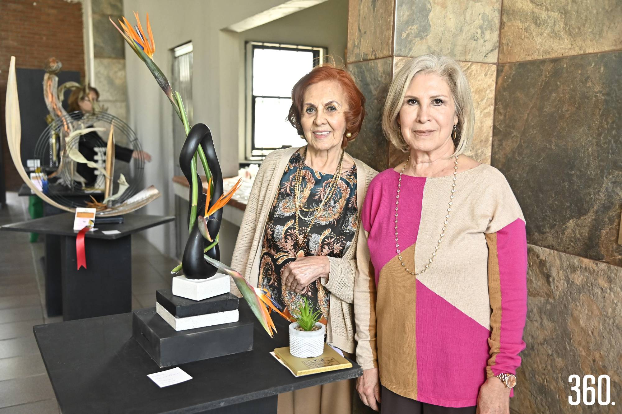 $!Lupita Saade y Rosy Almanza de Morales.