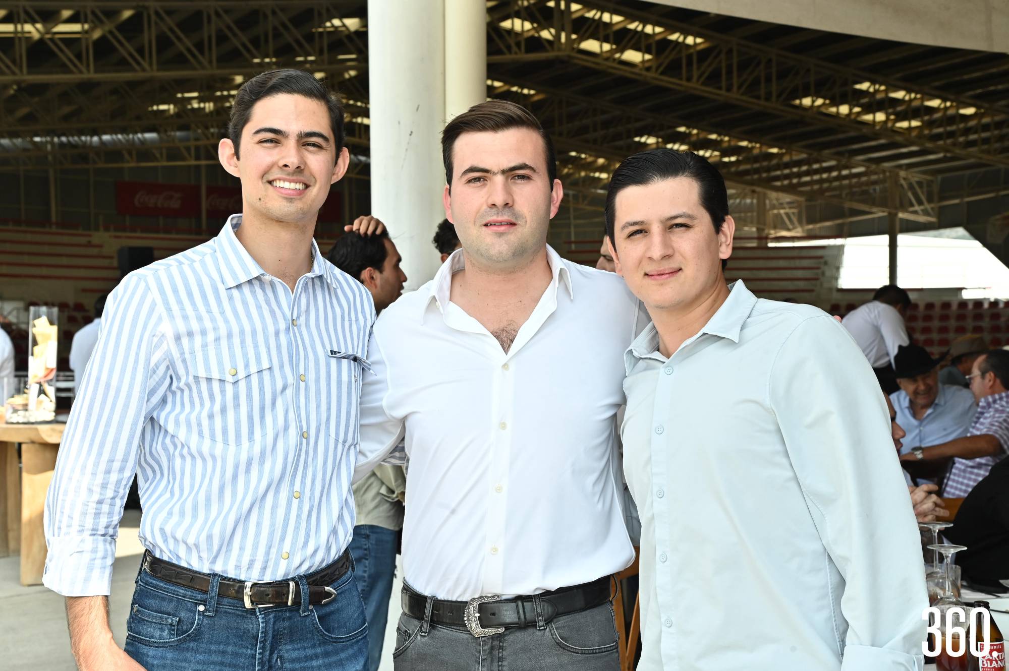 $!Jesús H. Garza, Juan Carlos Villarreal y Daniel Piñones.