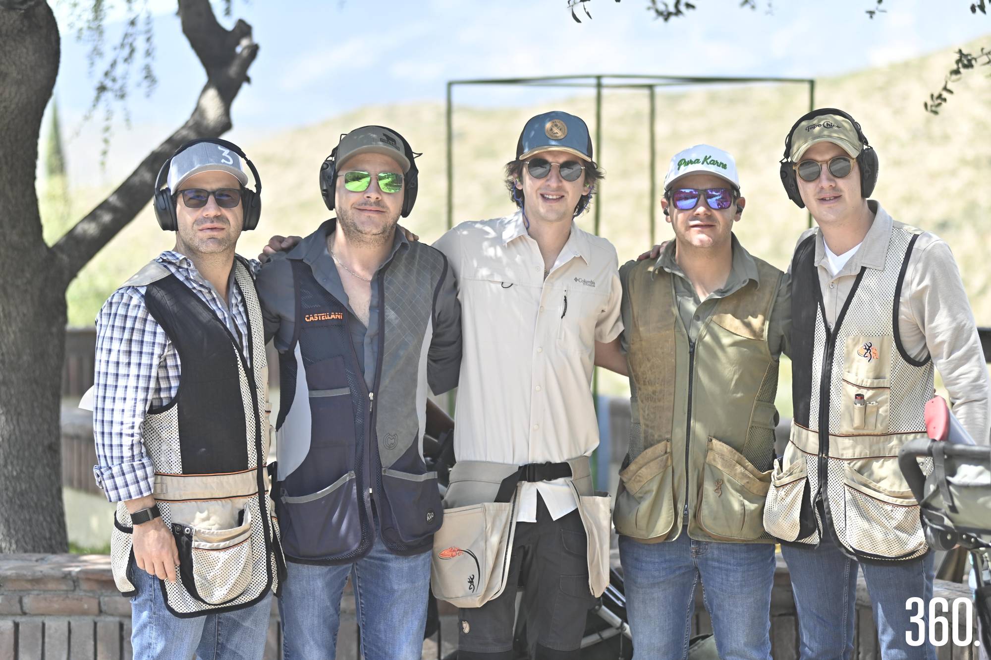 $!Mario Arizpe, Jesús Arizpe, Pepe Rodríguez, Joaquin Arizpe y David Rodríguez.