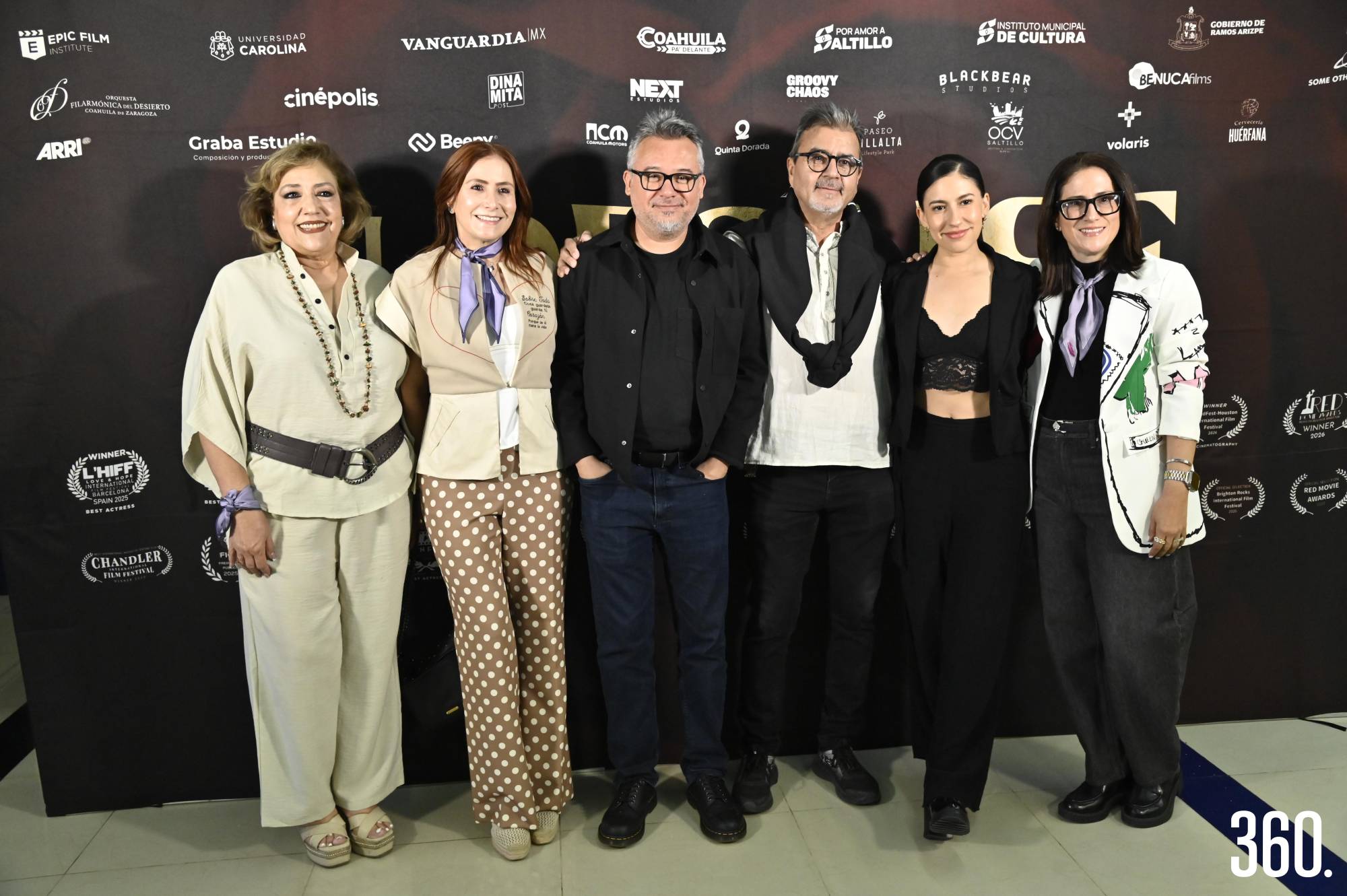 $!Cuqui Ballesteros, Bertha Gutiérrez, Gabriel Ramos, Juan Antonio Villarreal, Karen Martí y Luly Gutiérrez.