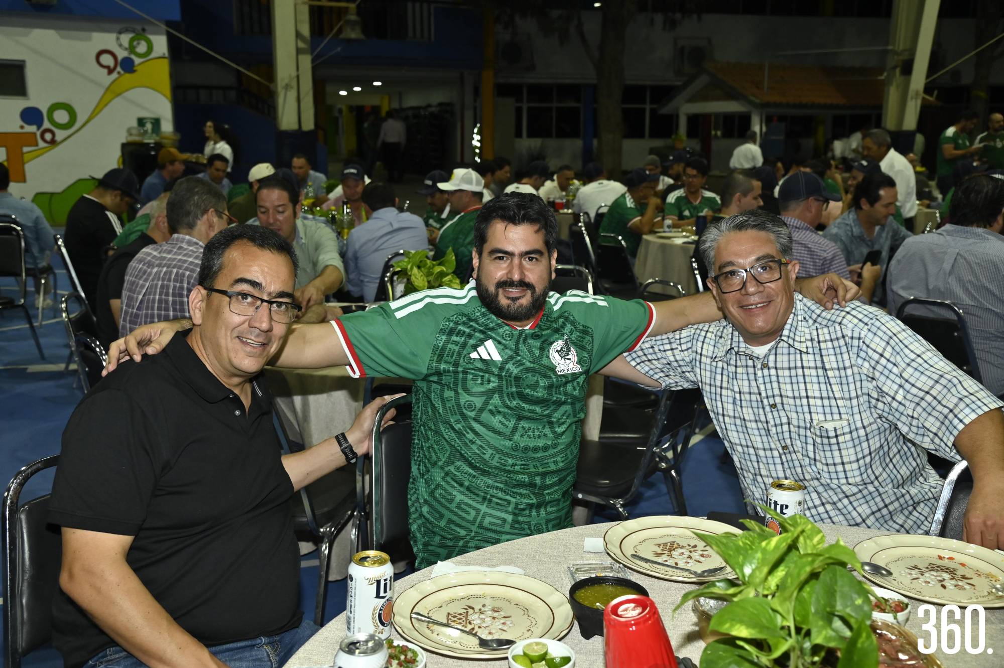 $!Héctor Gomez, José Paredes y Alejandro Evangelista.