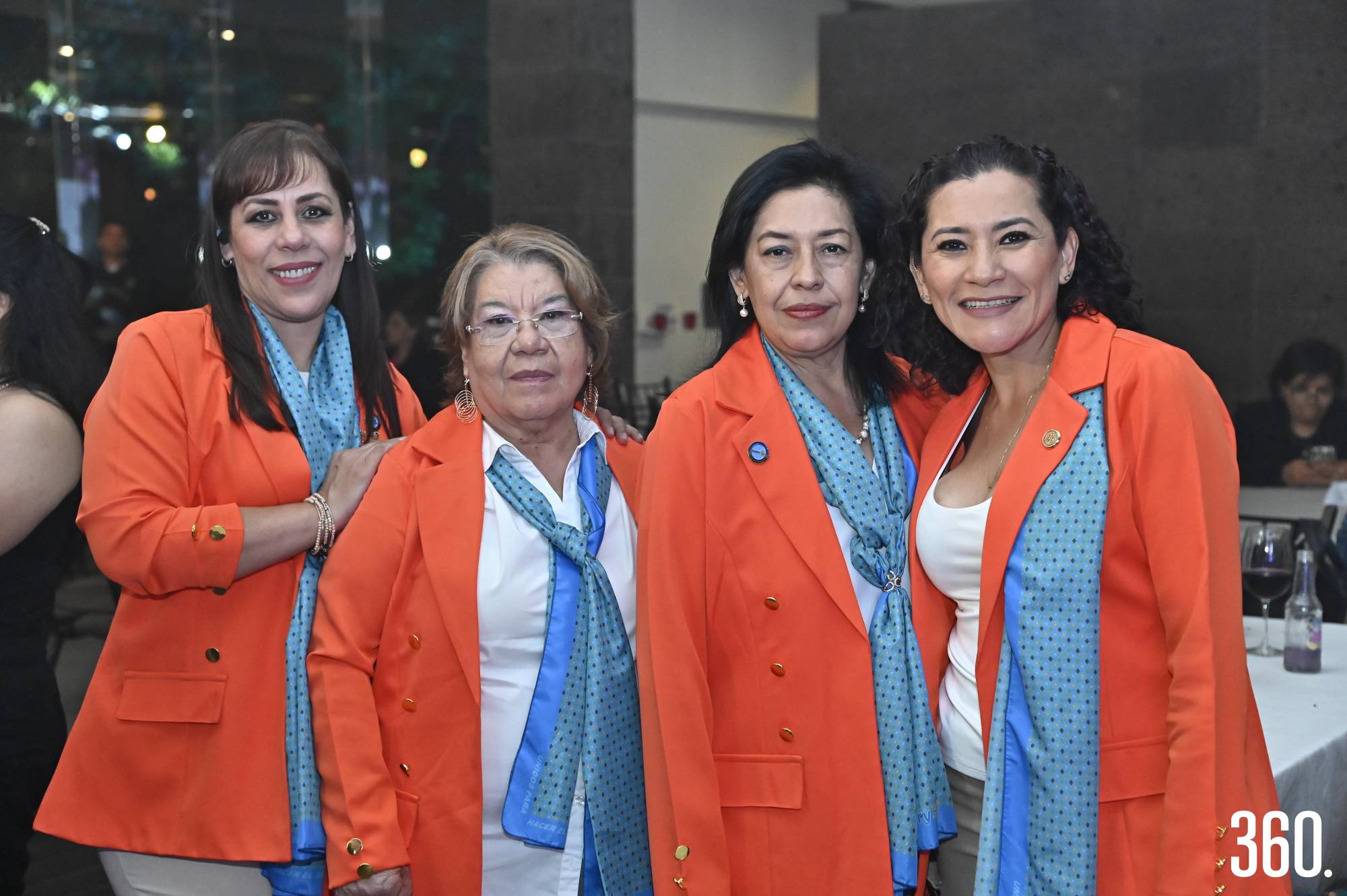 $!Coco de Hoyos, Flor Ramírez, Lupita Hernández y Silvia Nájera.