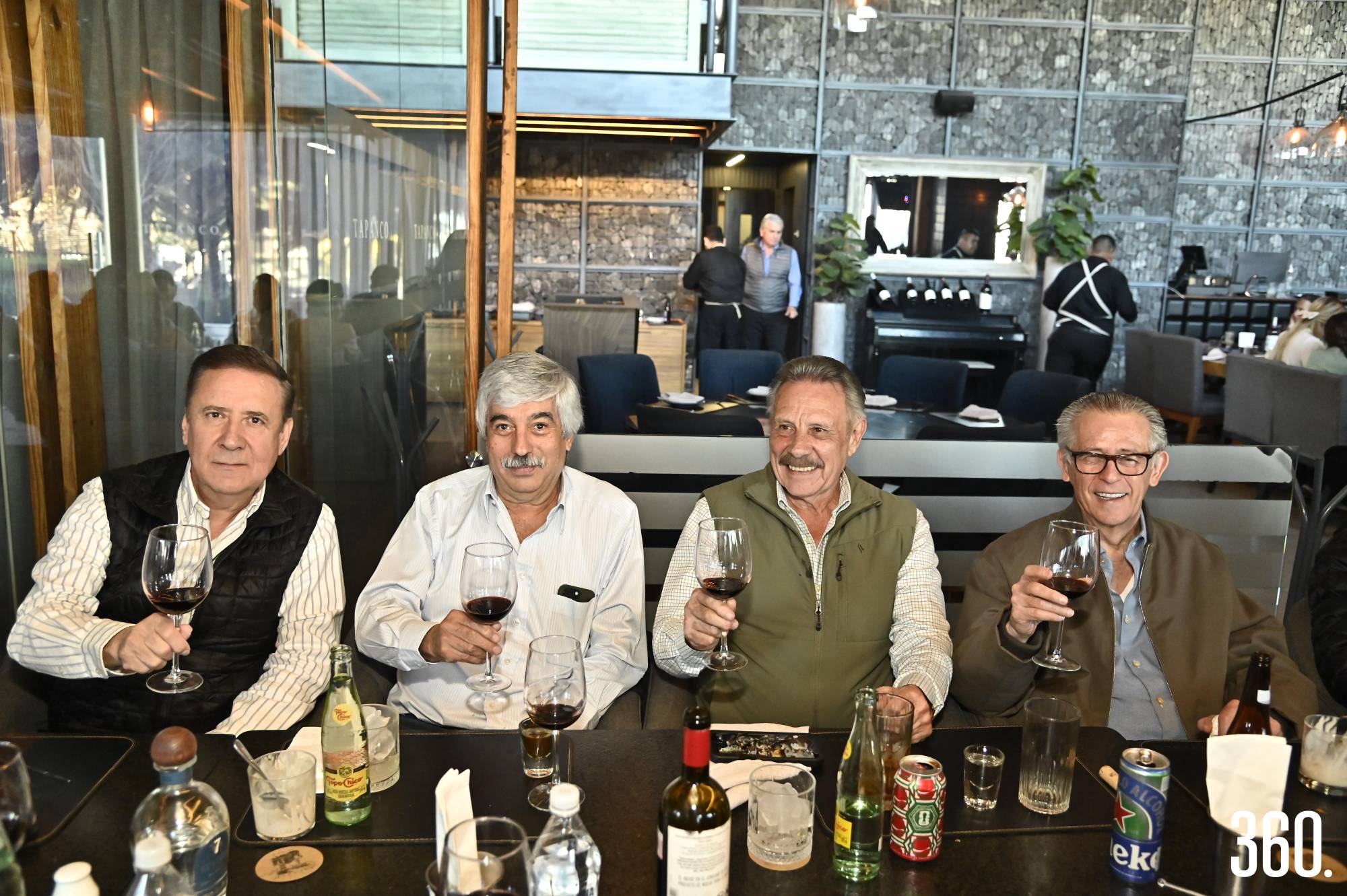 $!Eduardo Terrazas, Carlos Avilés, Héctor de la Fuente y Miguel Arizpe.