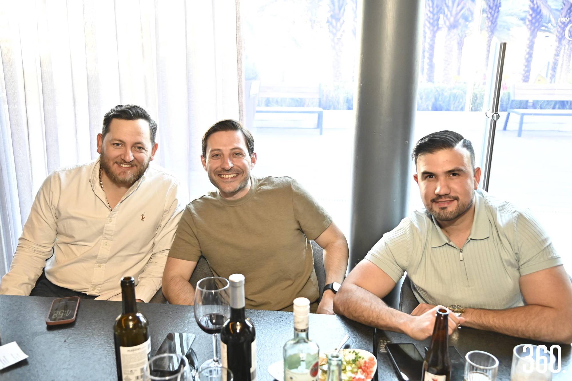 $!Celso Treviño, Alejandro de la Fuente y Hugo Valdés.