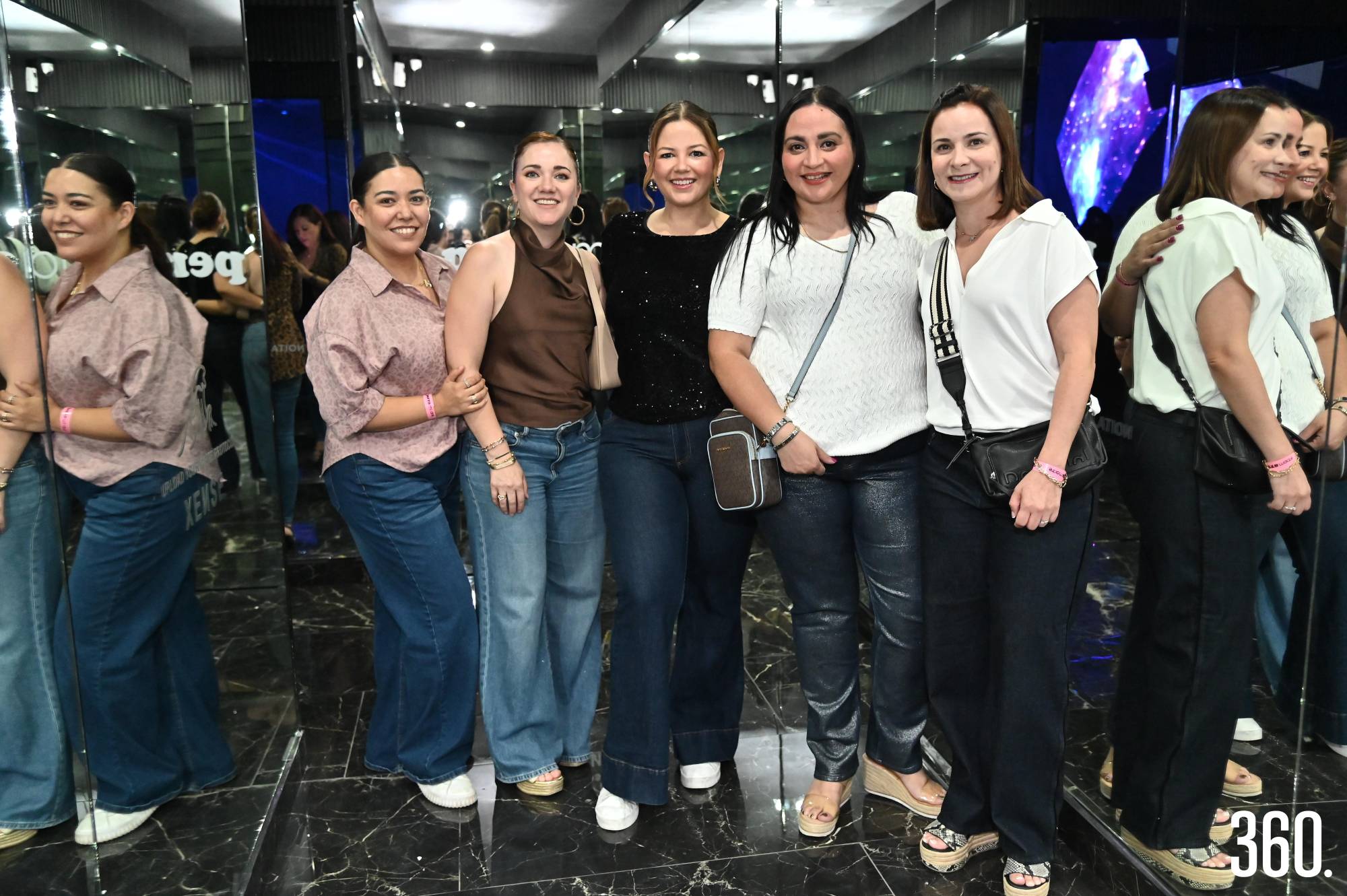 $!Maye Mier, Carolina Santana, Mariana Cabello, Daniela Zavala y Elena Ramírez.