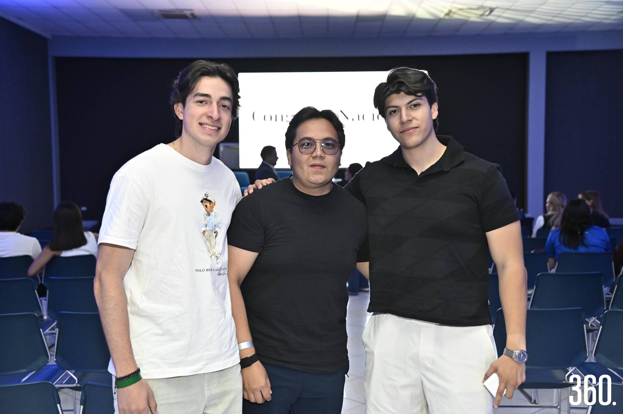 $!José Ángel González, Alexis González e Iker Carmona.