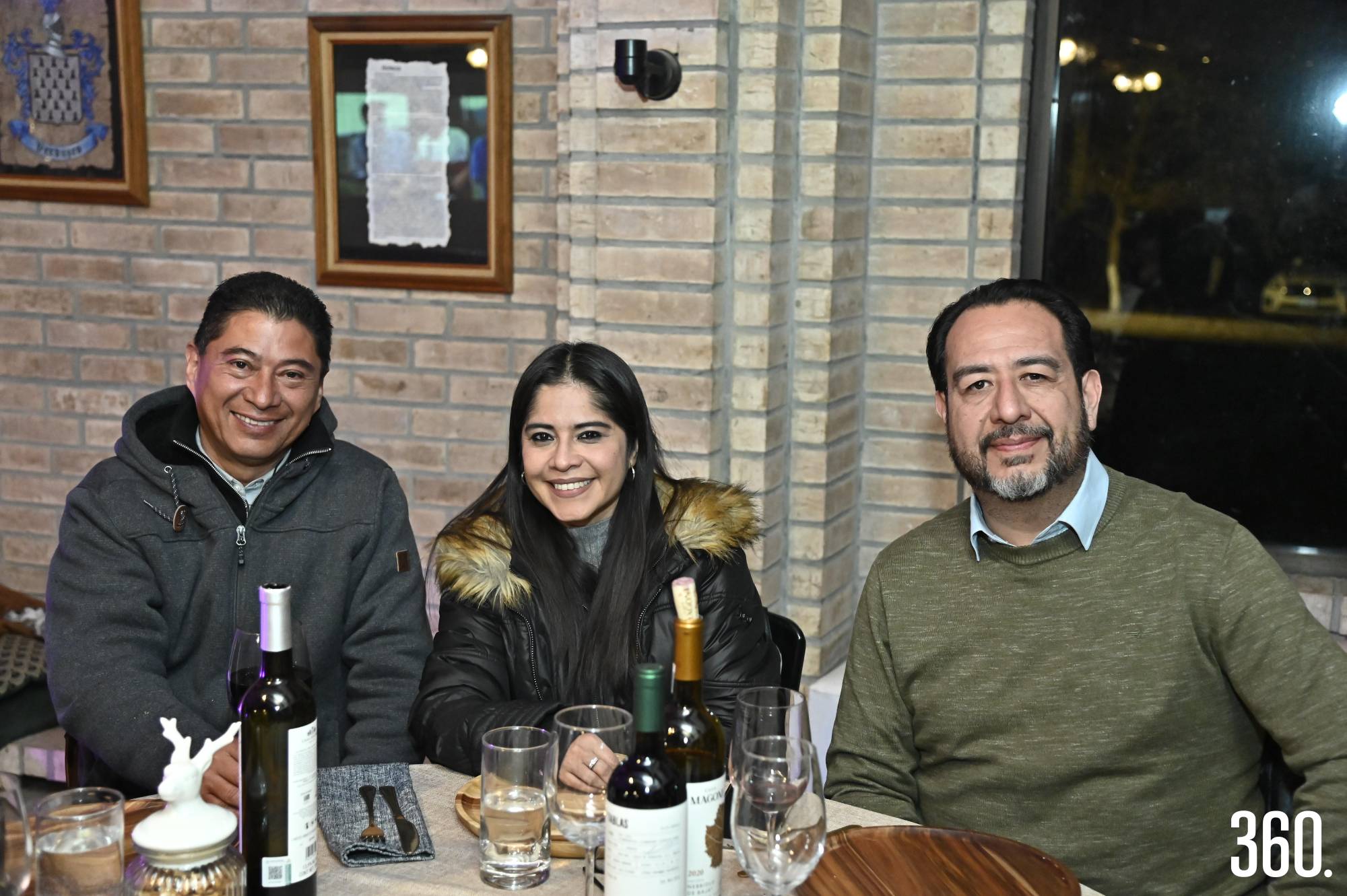 $!Chuy Gómez, Miriam Contreras y Guillermo Nájera.