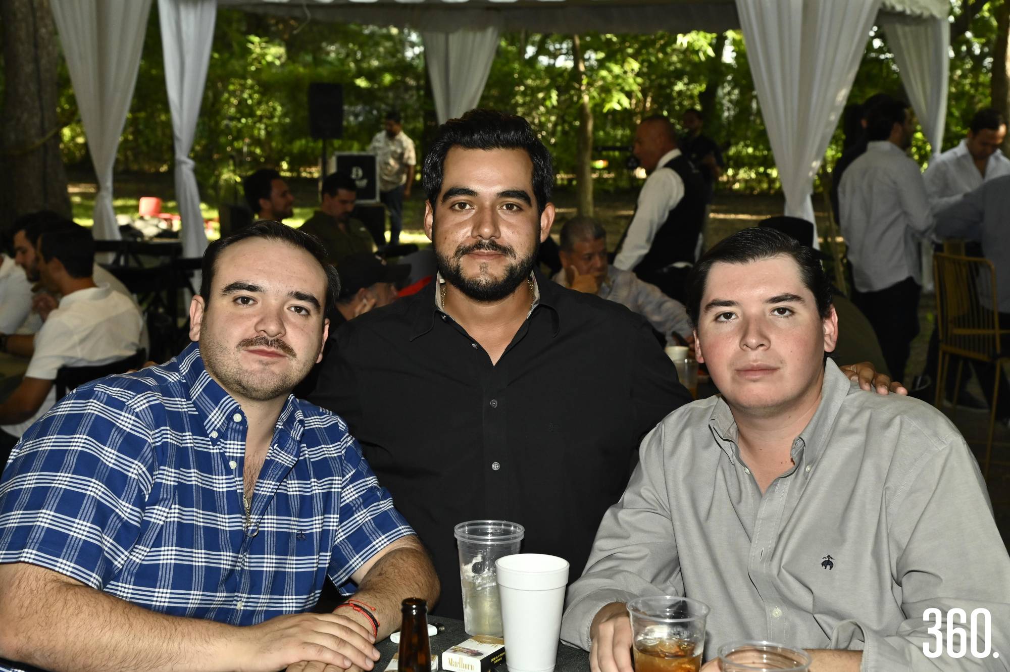 $!Homero Lara, Gerardo Covarrubias y David Lara.