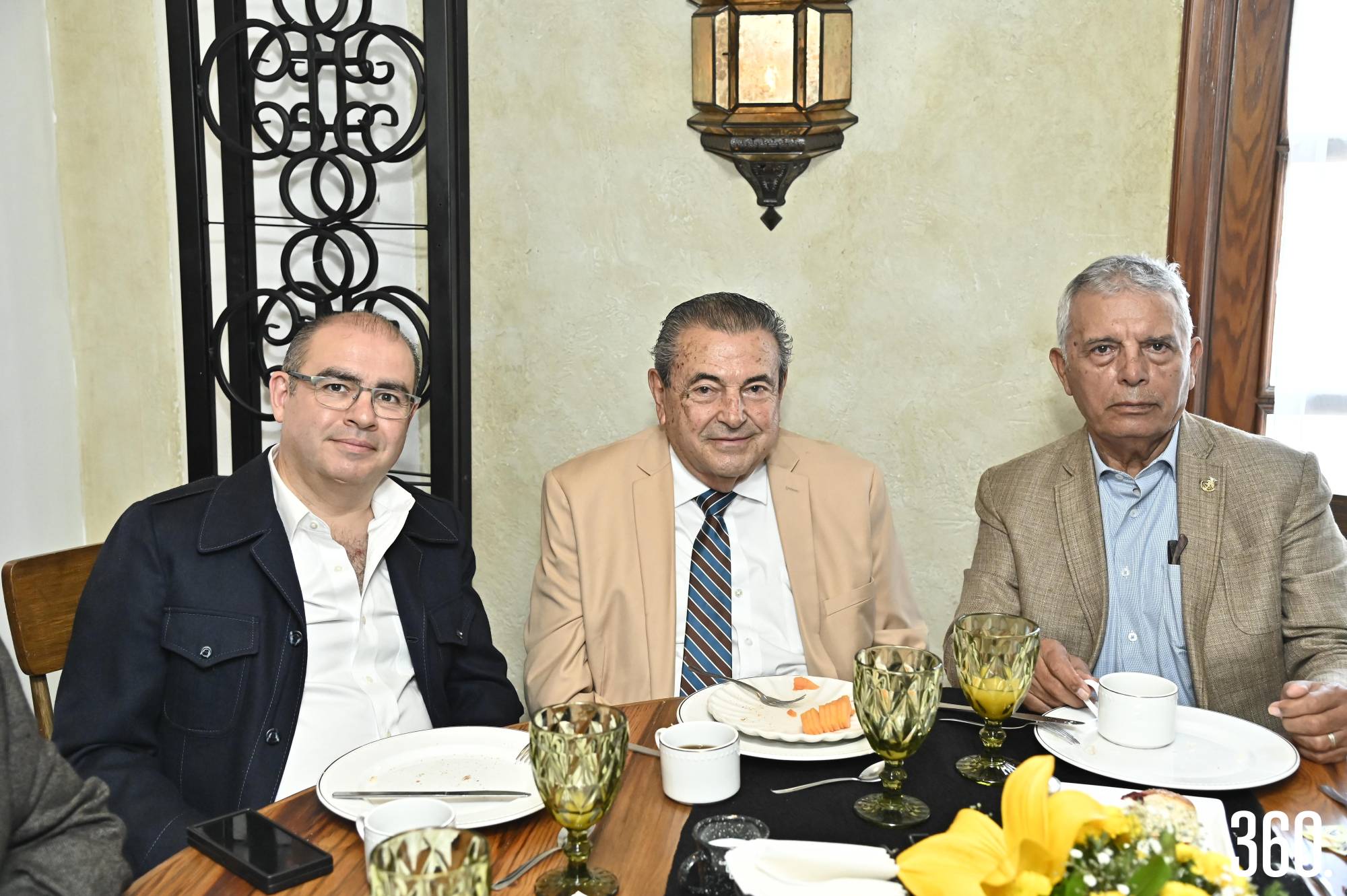 $!Arturo Sotomayor, Enrique Neavez y Juan José García.