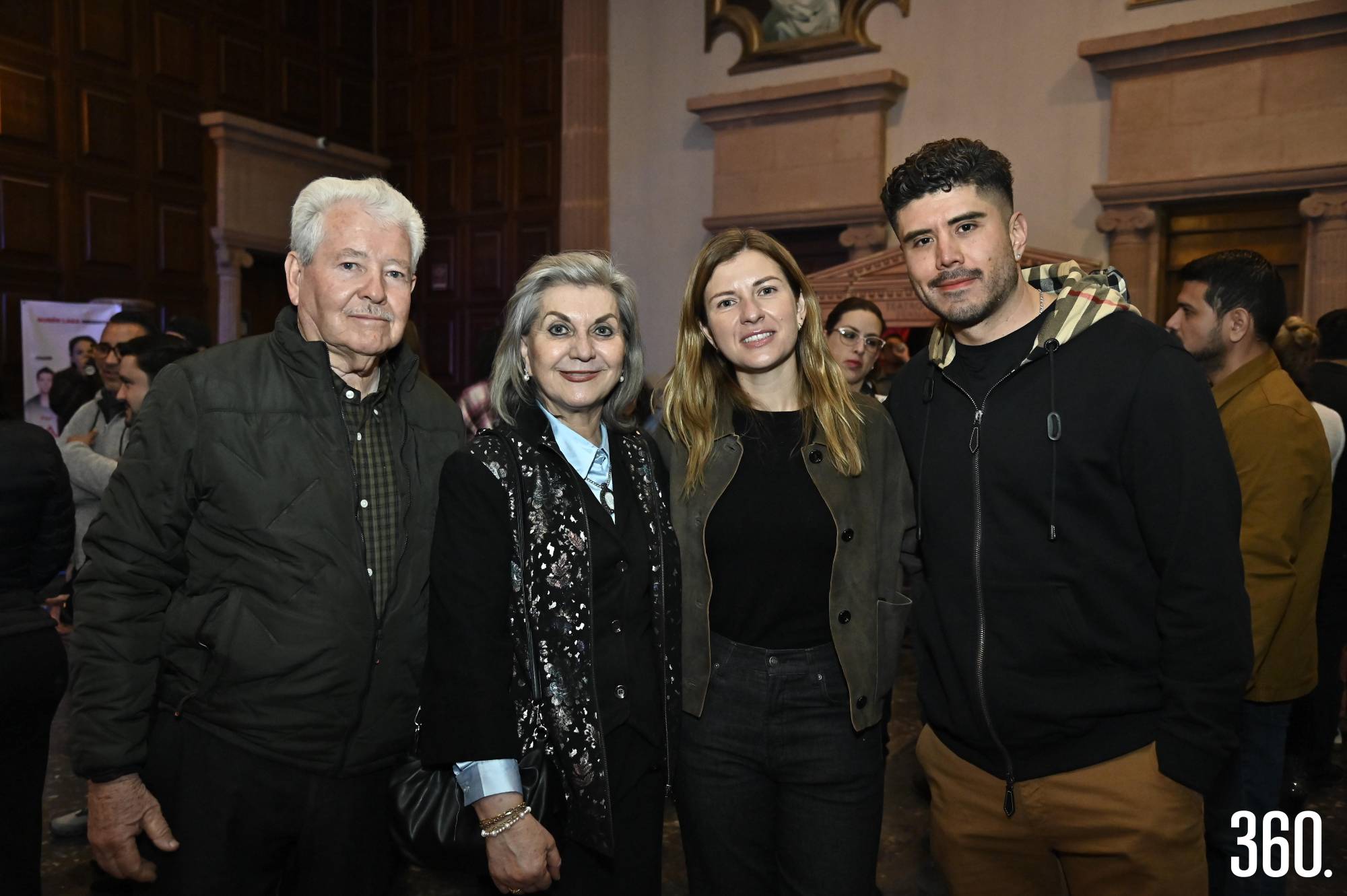 $!Mario Alberto Saucedo, Nelly Guajardo, Ana Saucedo y Carlos Escamilla.