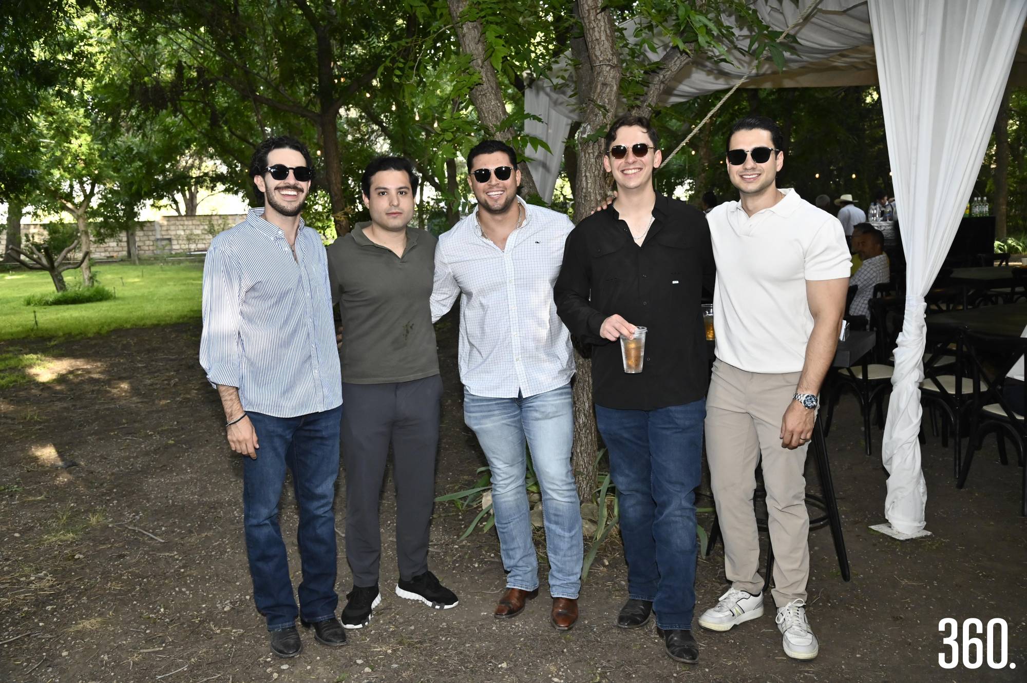 $!Emanuel Valdés, Raúl Garza, Andrés Carter, Óscar Guadiana y Chuy Leal.