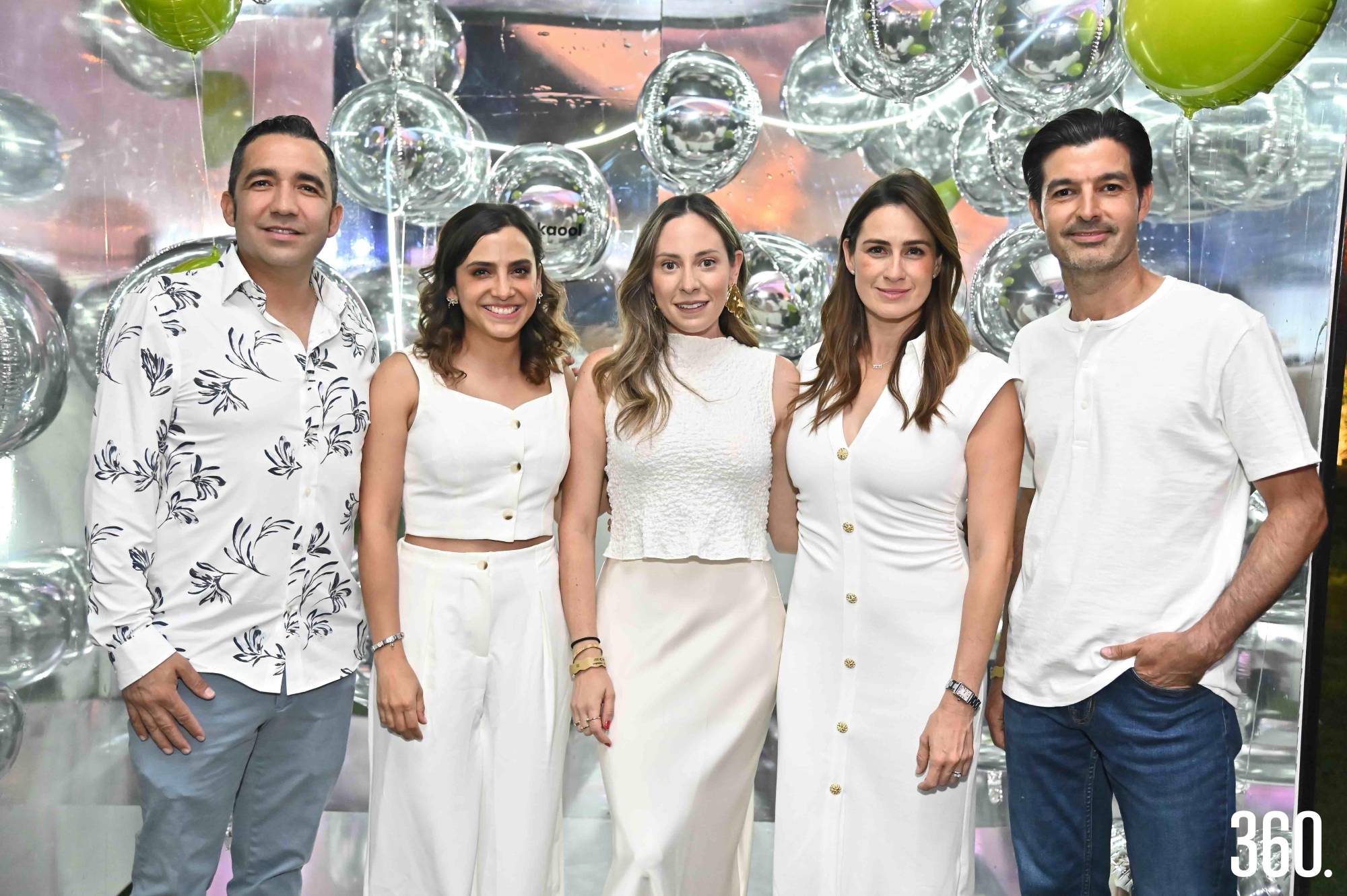$!Alfonso Valdés, Mónica Arce, Gaby Téllez, Melina Rivera y Jorge Valdés, comité organizador.