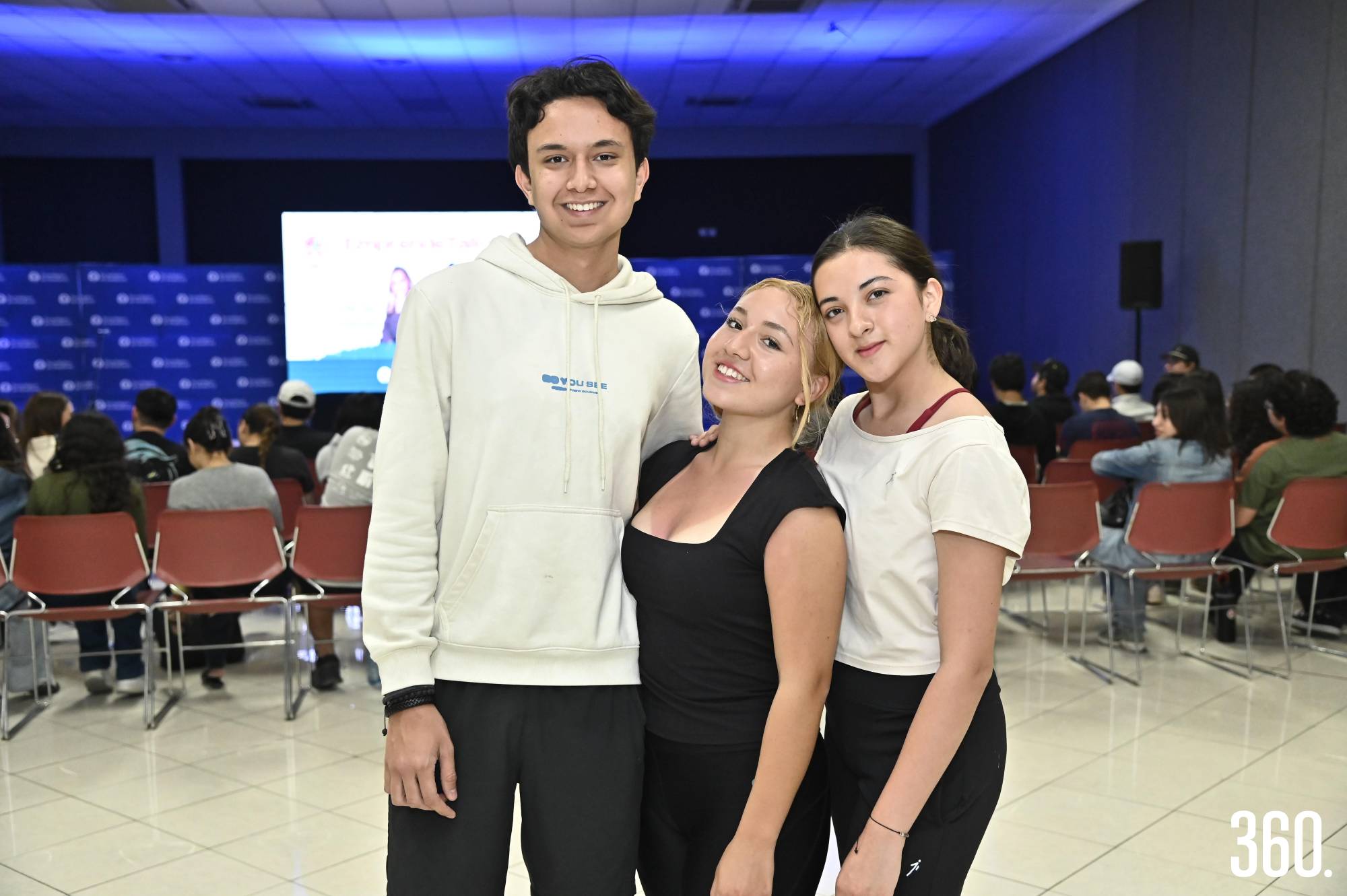 $!Gustavo García, Sandy Dueñas y Diana Valderrama.