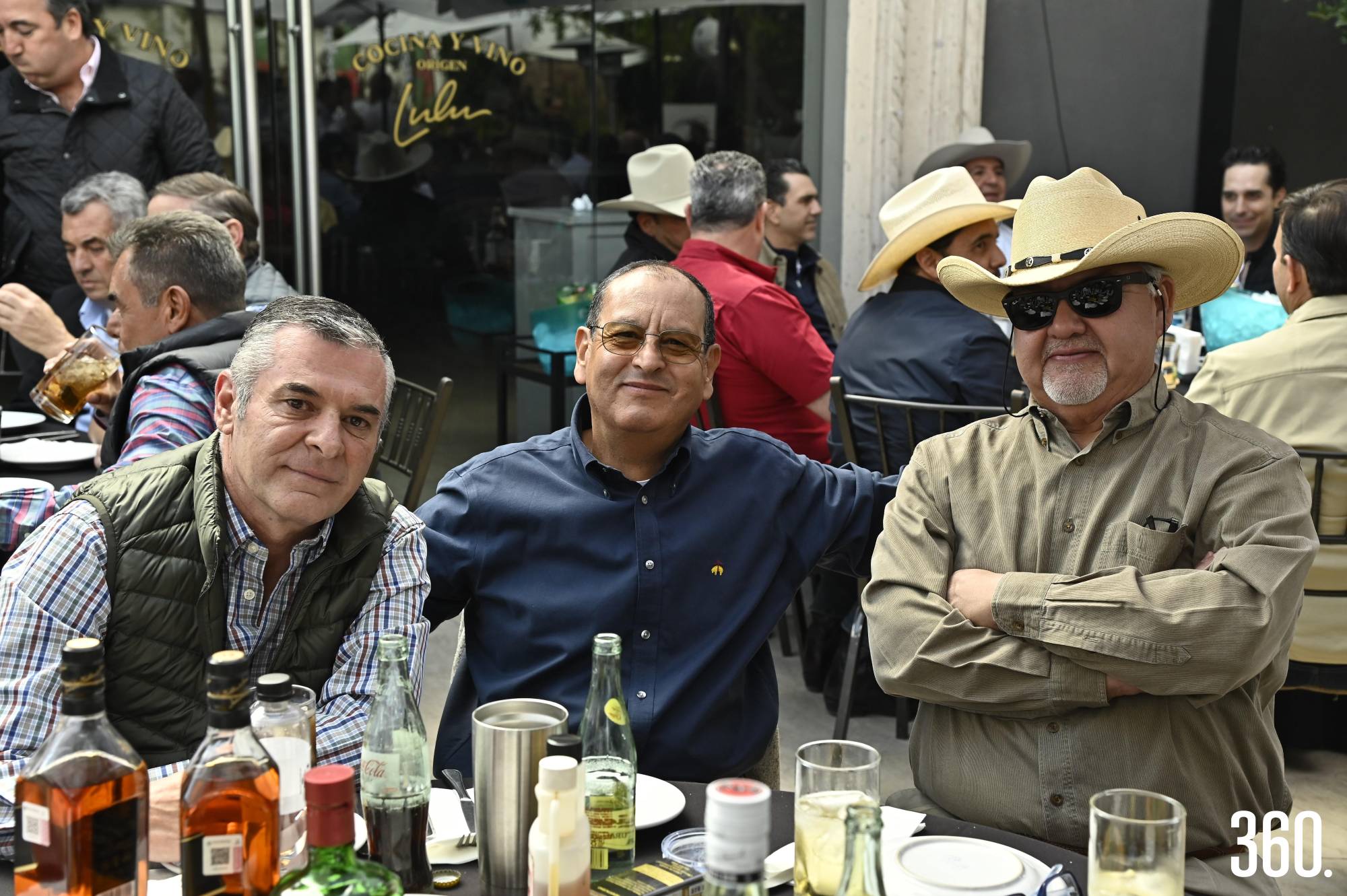 $!Armando del Bosque, Salvador Burciaga y Victor de Hoyos.