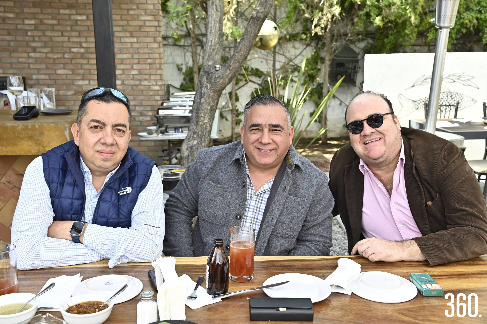 $!Fernando González, Hugo Vasconcelos y Marco Chapa.