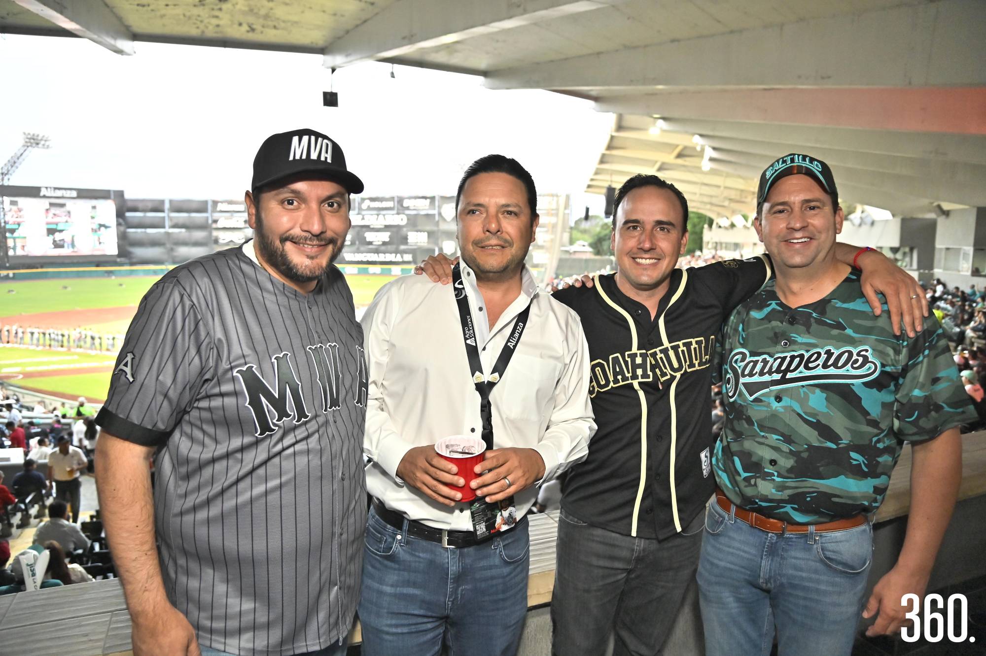 $!Carlos Villarreal, César Cantú, Manolo Jiménez y Javier Díaz.