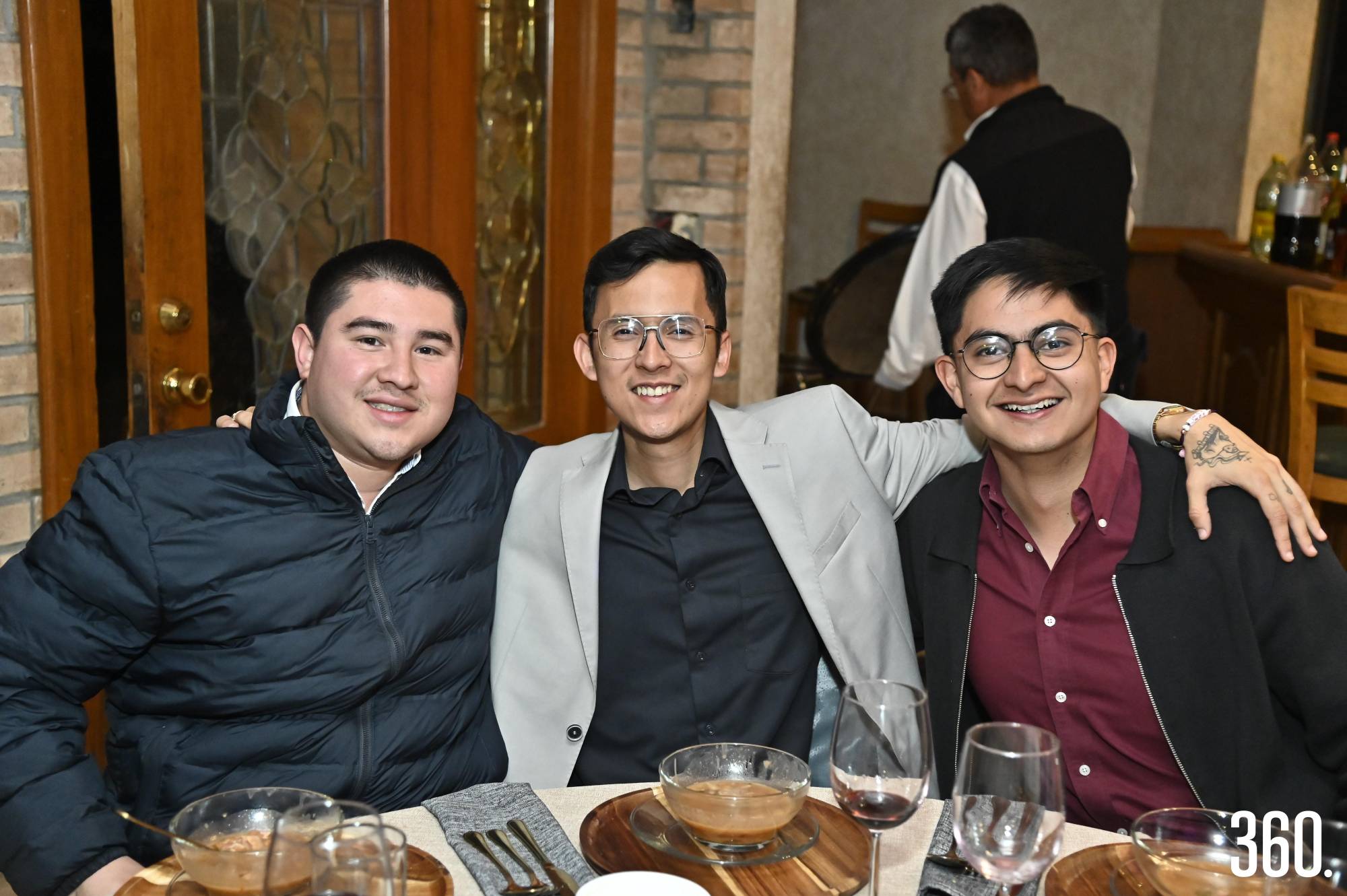 $!Esteban Carrasco, Daniel Hernández y Francisco Velázquez.