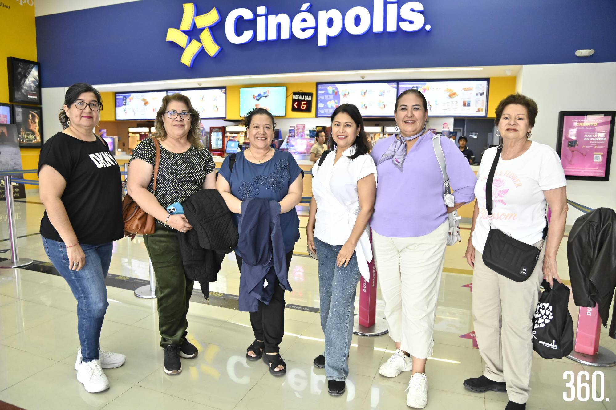 $!Rosa Elena García, Alicia Sánchez, Mely Reyes, Marcela del Bosque,Geraldina Ortiz y Argelia Martínez.