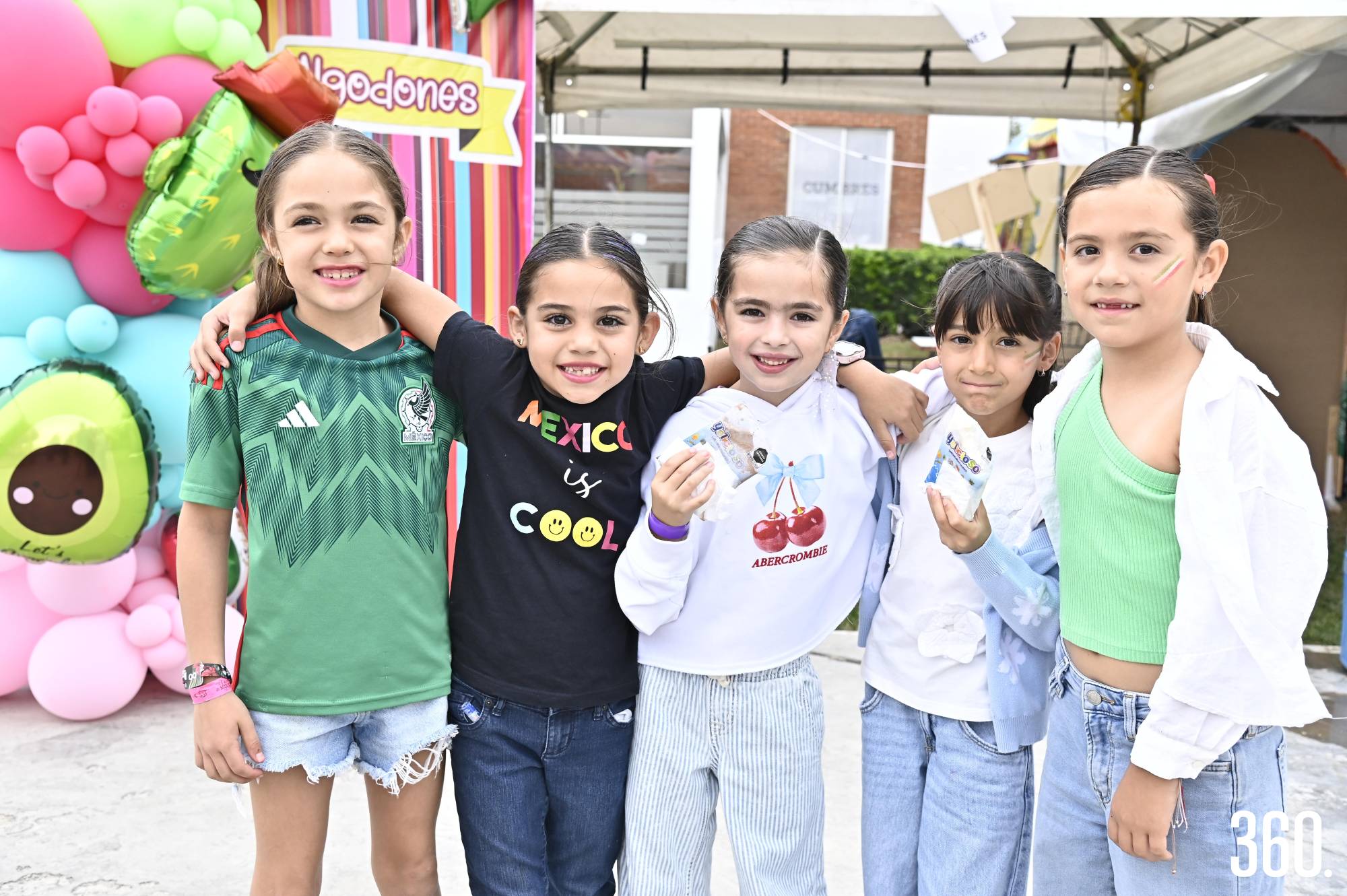 $!Luciana Recio, Romina Galán, Julia González, Maldre Moreno y Elena Treviño.
