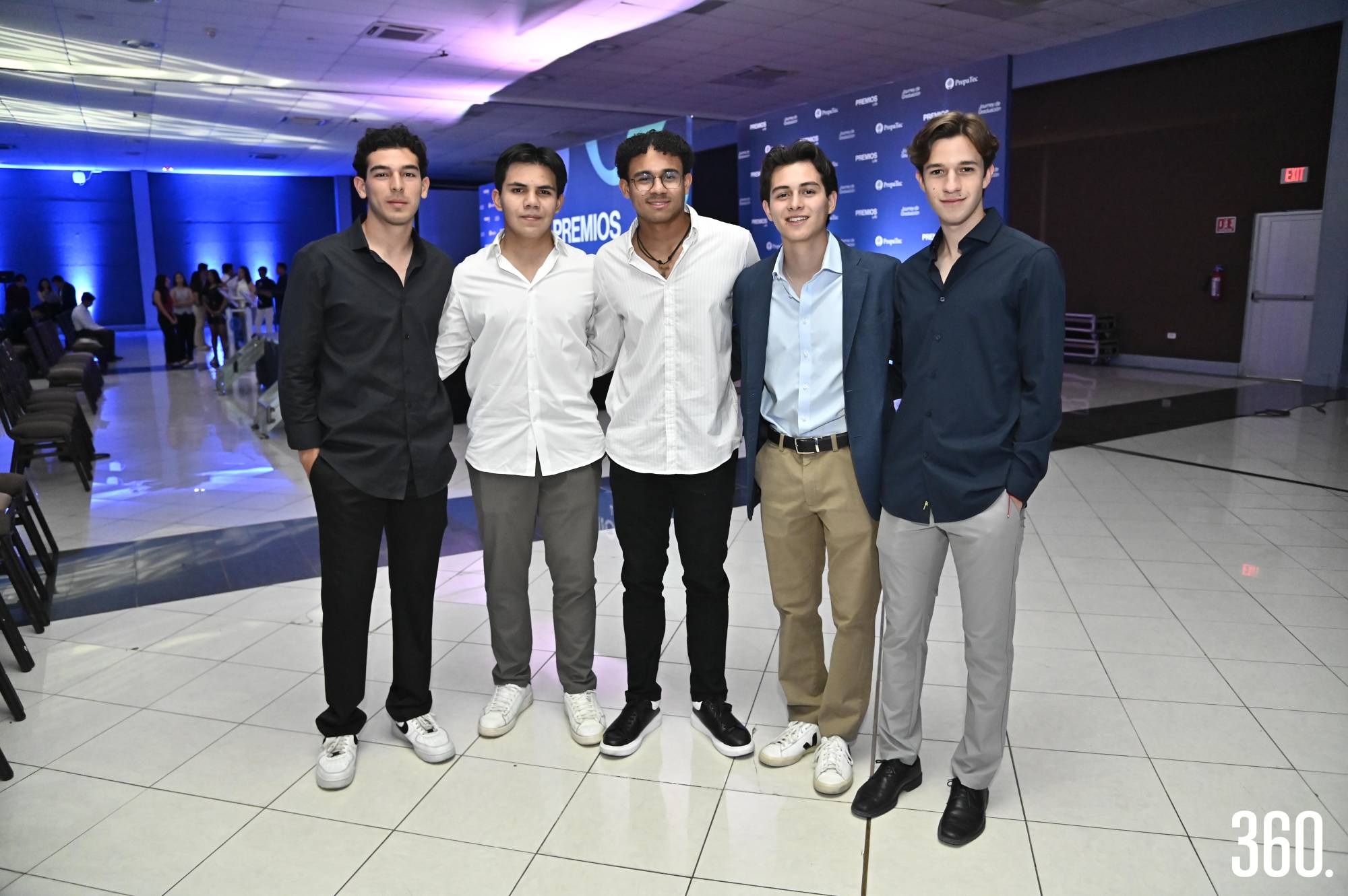 $!Rodrigo de Hoyos, Alejandro Ramírez, Ramón Garza, Rodrigo Castañeda y Enrique Garza.