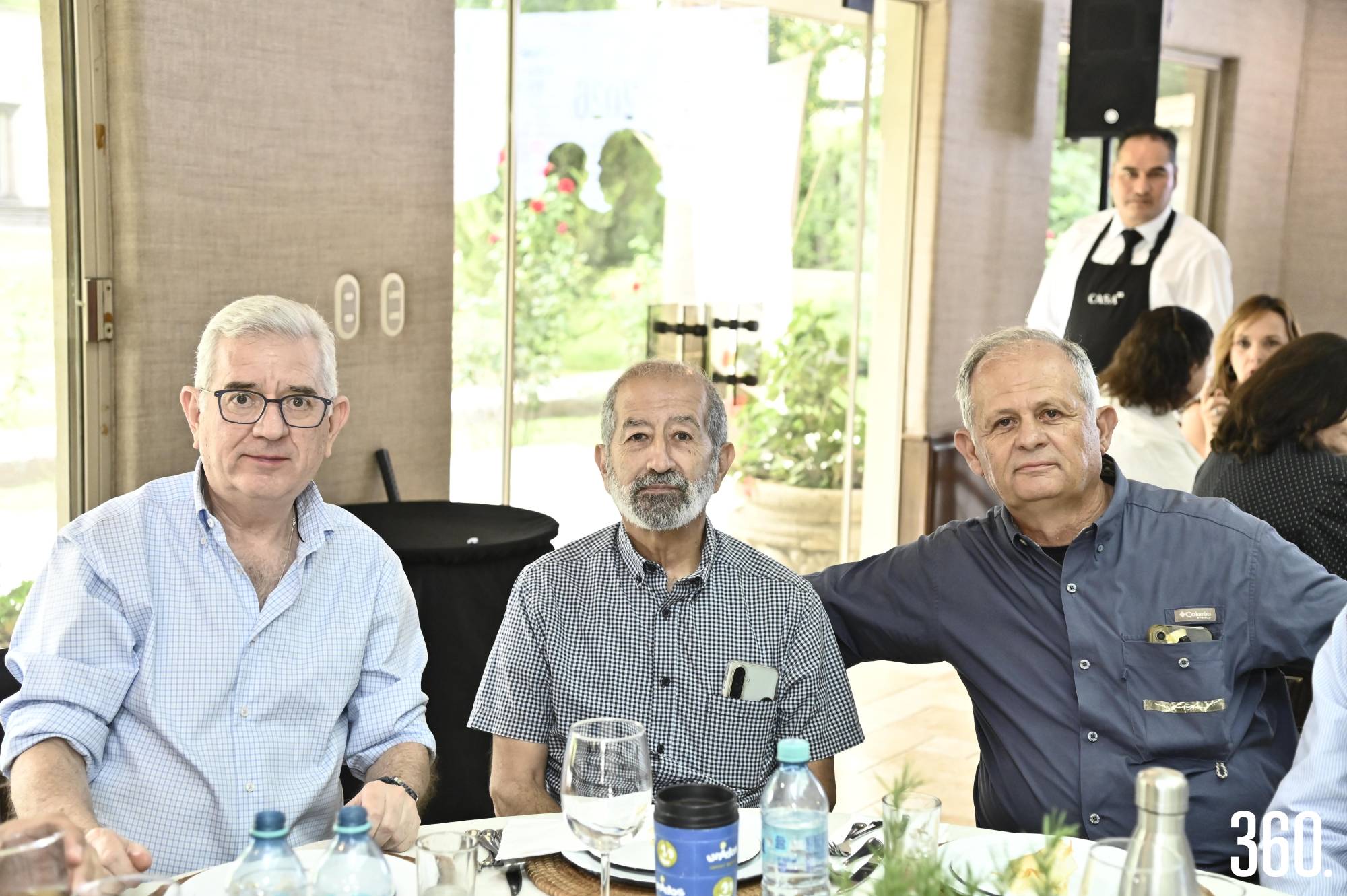 $!Arturo Estrada, Alfredo Lozano y Leonardo Arsuaga.