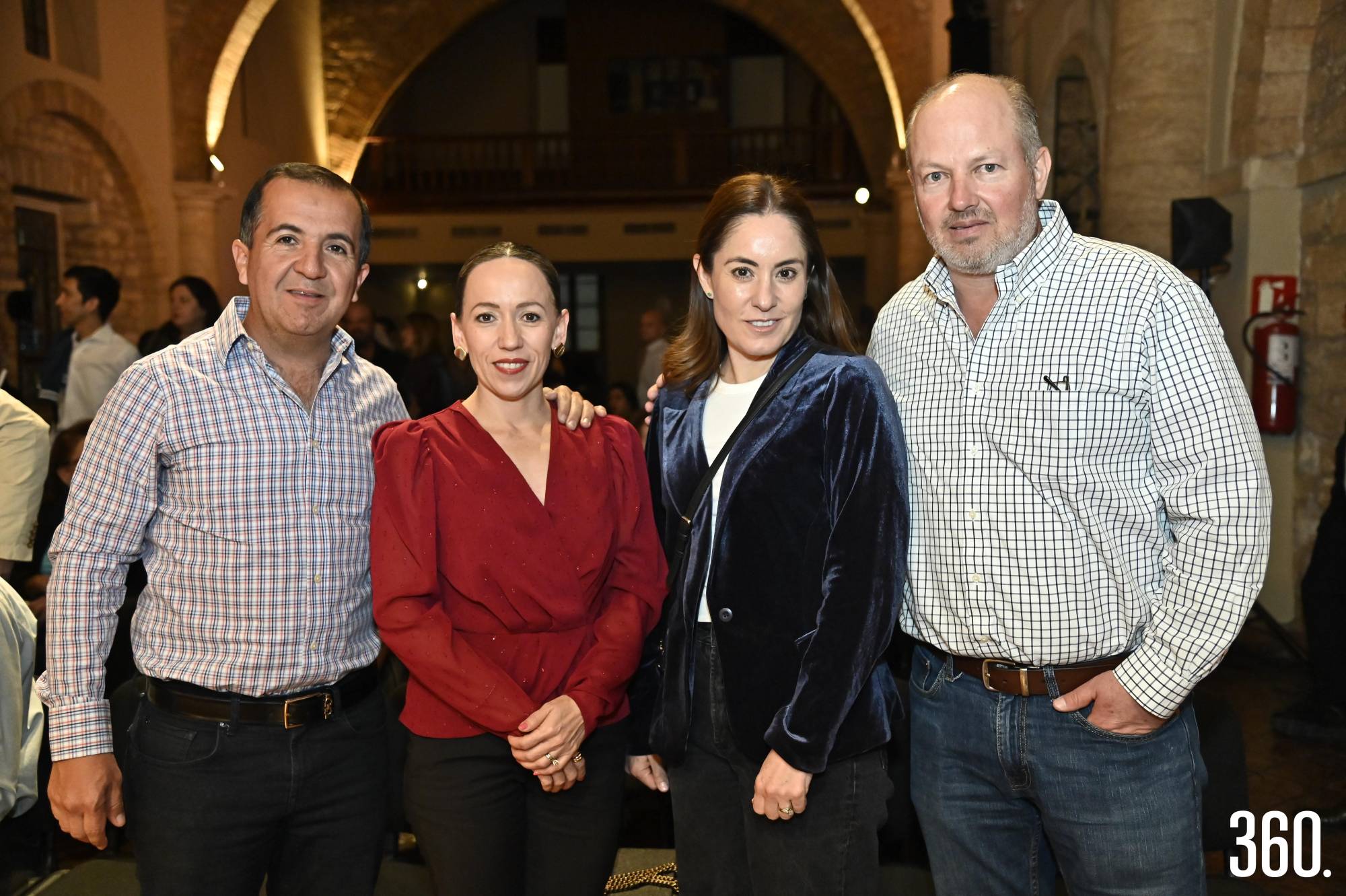 $!Pedro González, Claudia Berlanga, Maru de León y Carlos de la Peña.