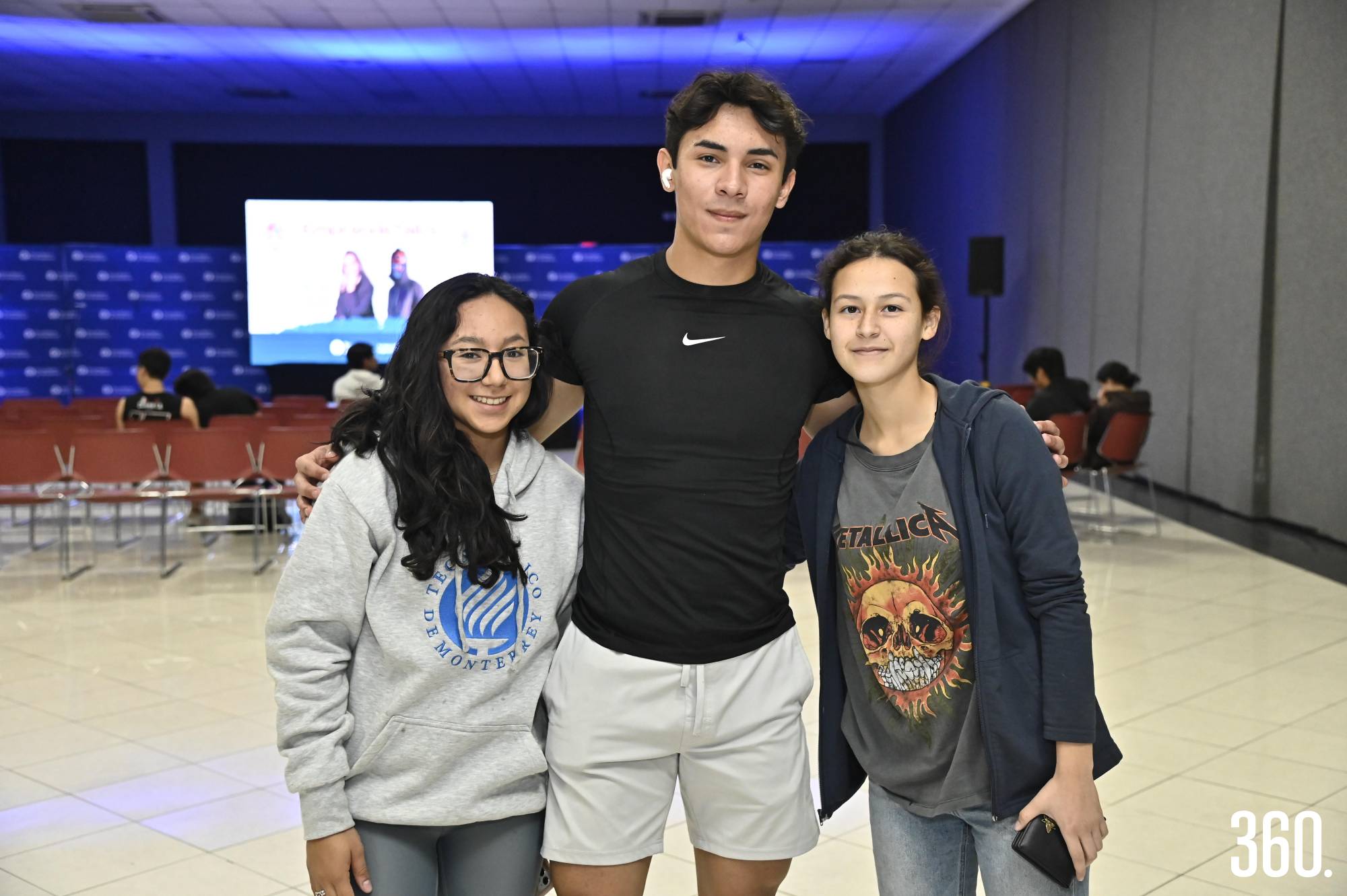 $!Daniela Rodas, Leonardo de la Rosa y Sara Ortiz.