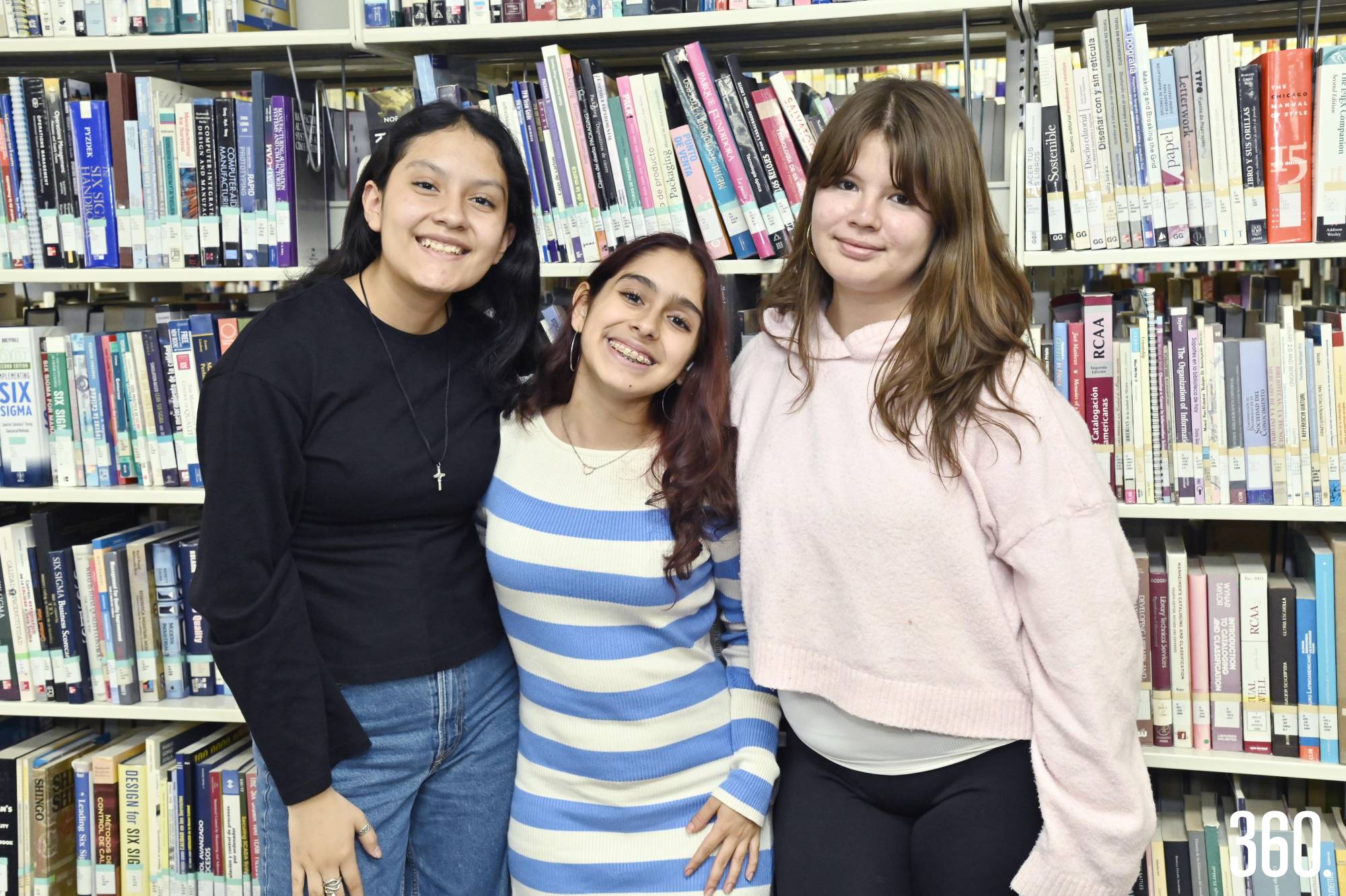 $!Katia Martínez, Zara Aguirre y Gretel Zertuche.