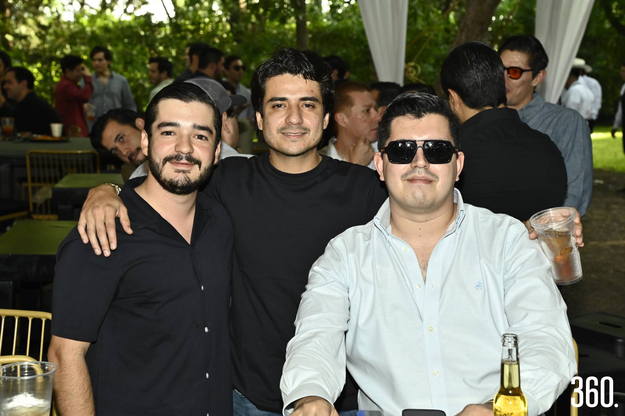 $!Jacobo Dávila, Homero González y Carlos Galindo.