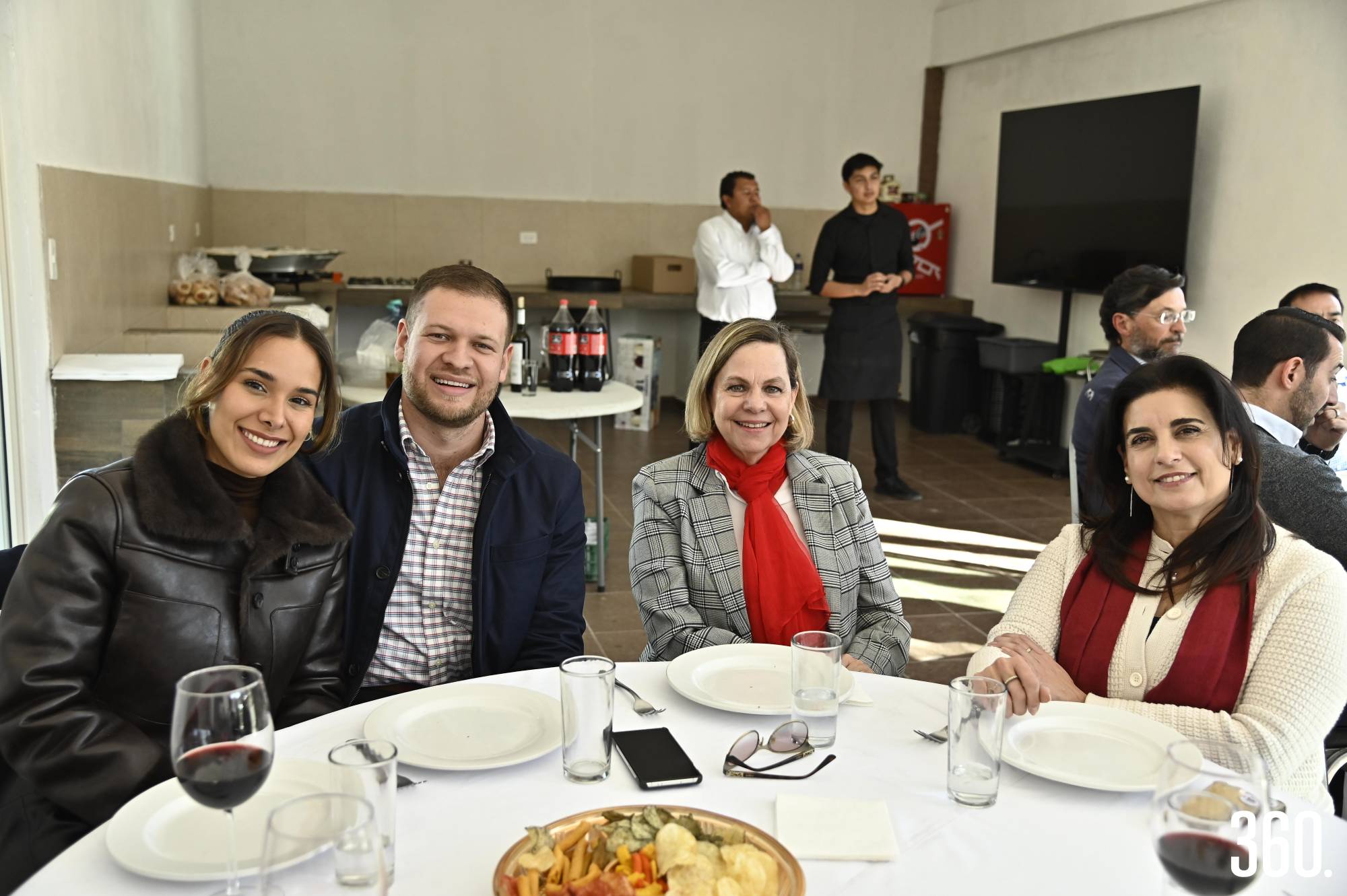 $!Claudia Prado, Manuel Díaz, Susana Estens y Ana Cecy Mata.