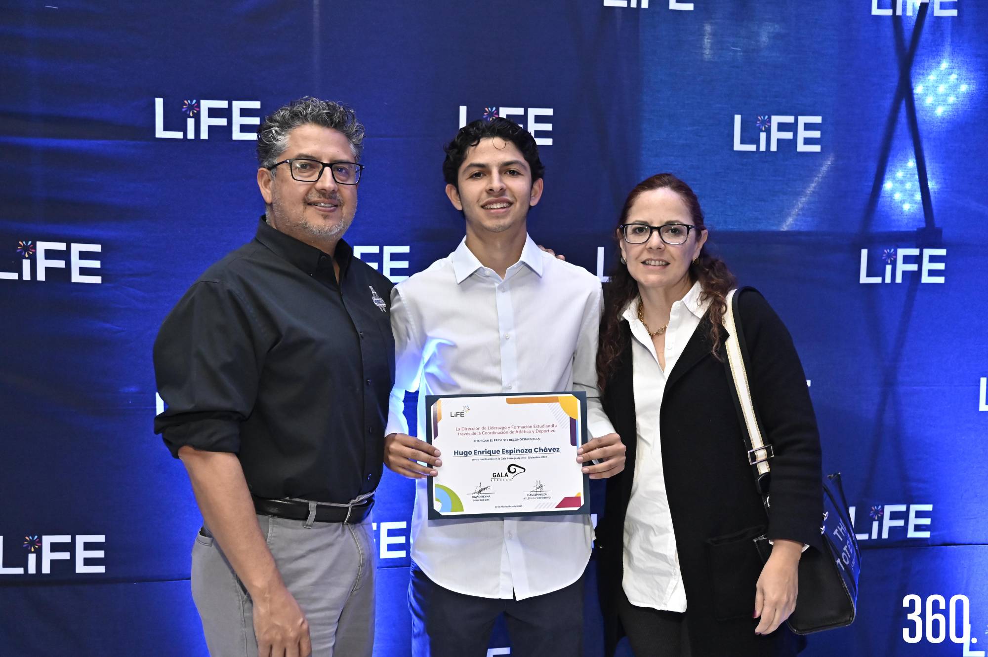 $!Hugo y Hugo Enrique Espinoza y Melissa Chávez.