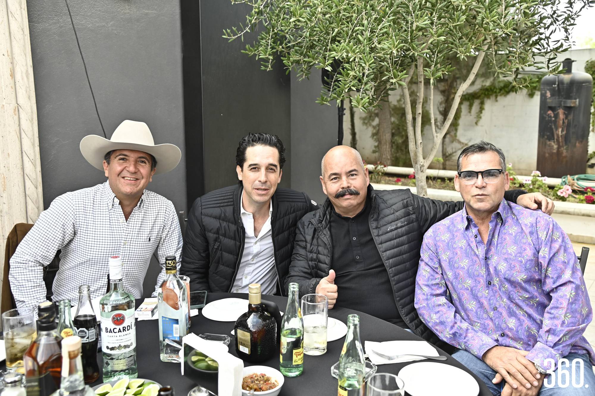 $!Pedro González, David Aguirre, Sergio González y Hernán Aguirre.