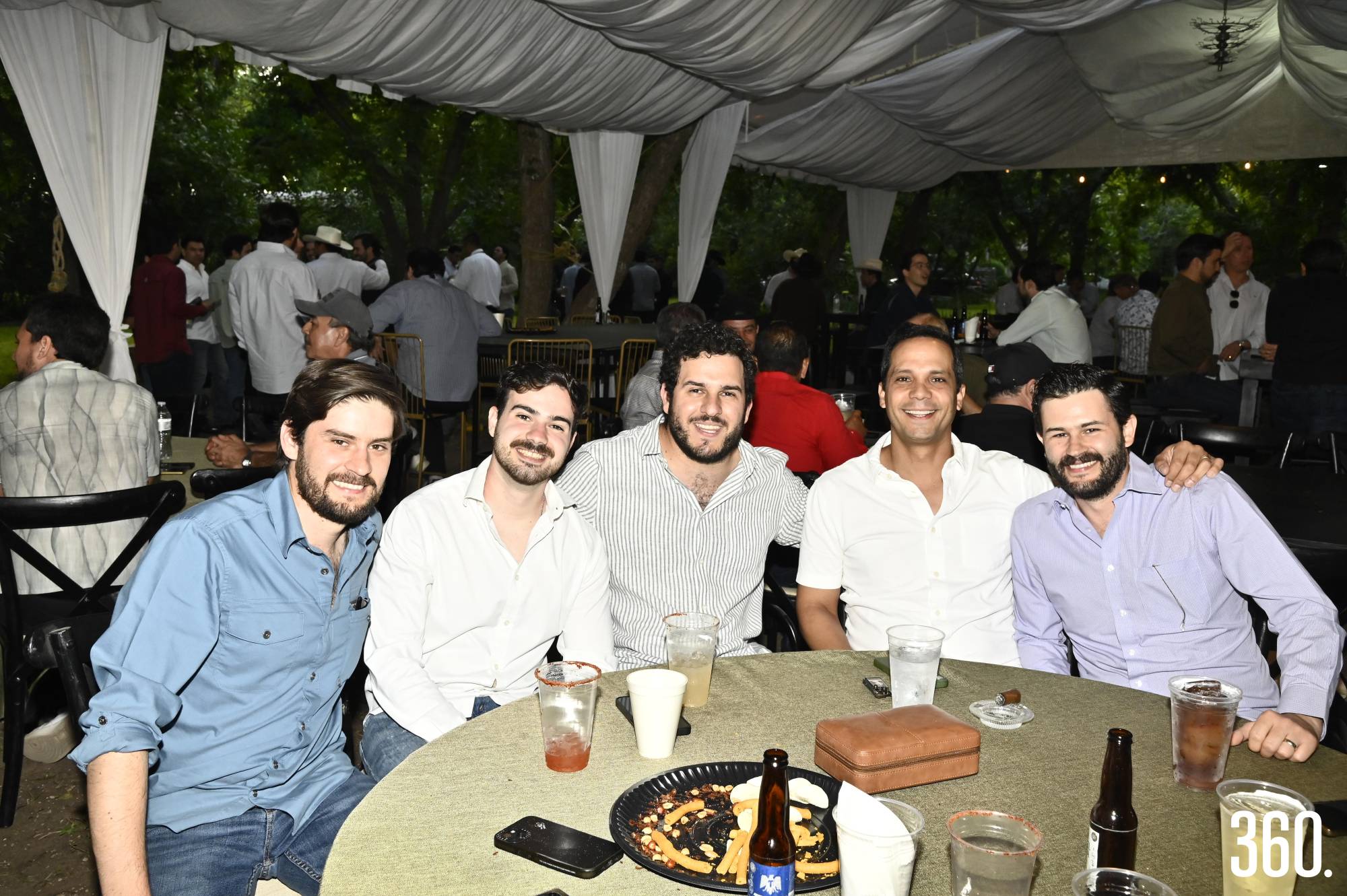 $!Rodrigo Herrera, José Andrés Rodríguez, Pablo Martínez, Ricardo Cabello y Polo Herrera.